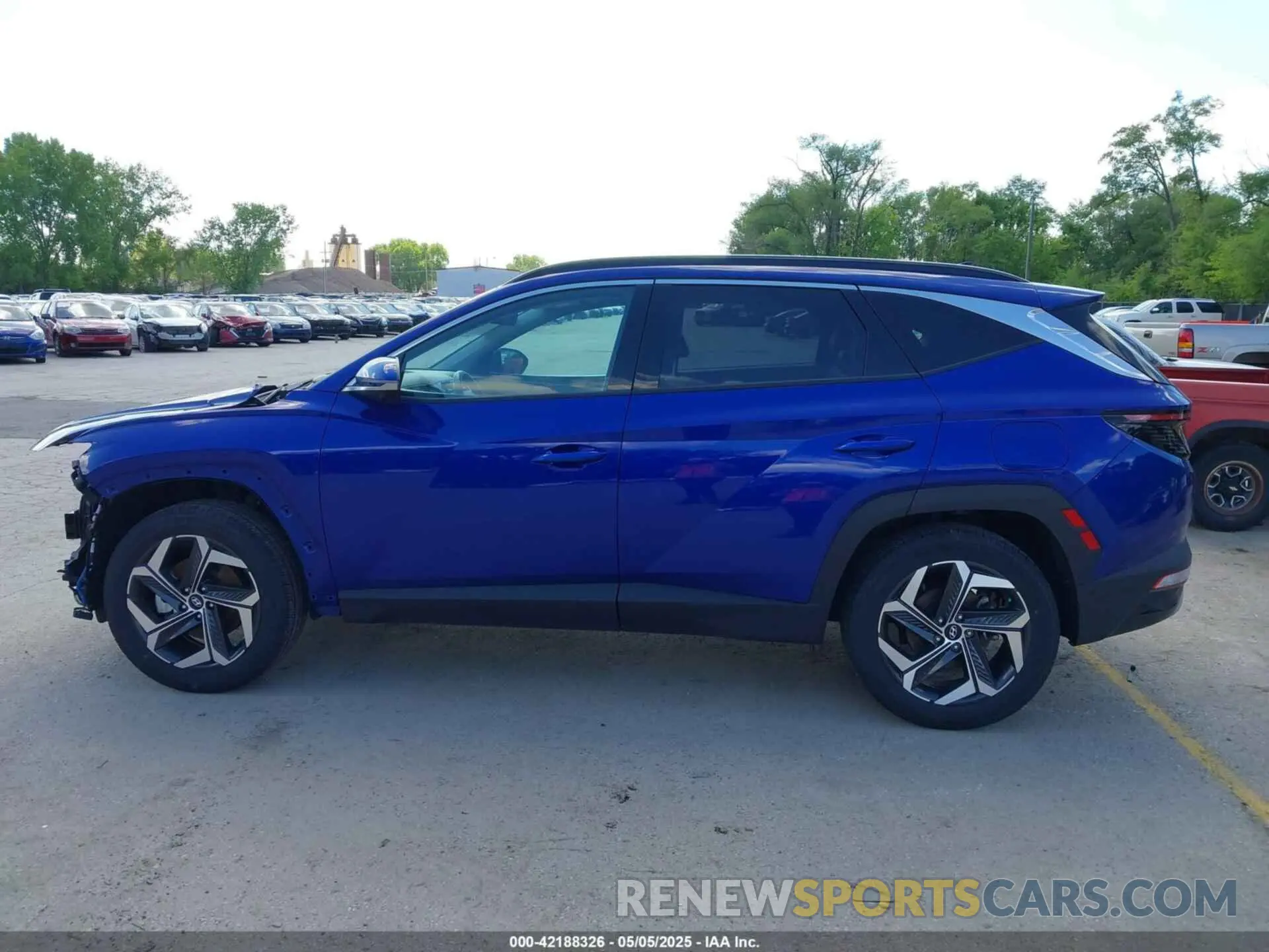 15 Photograph of a damaged car 5NMJECAE9NH106021 HYUNDAI TUCSON 2022