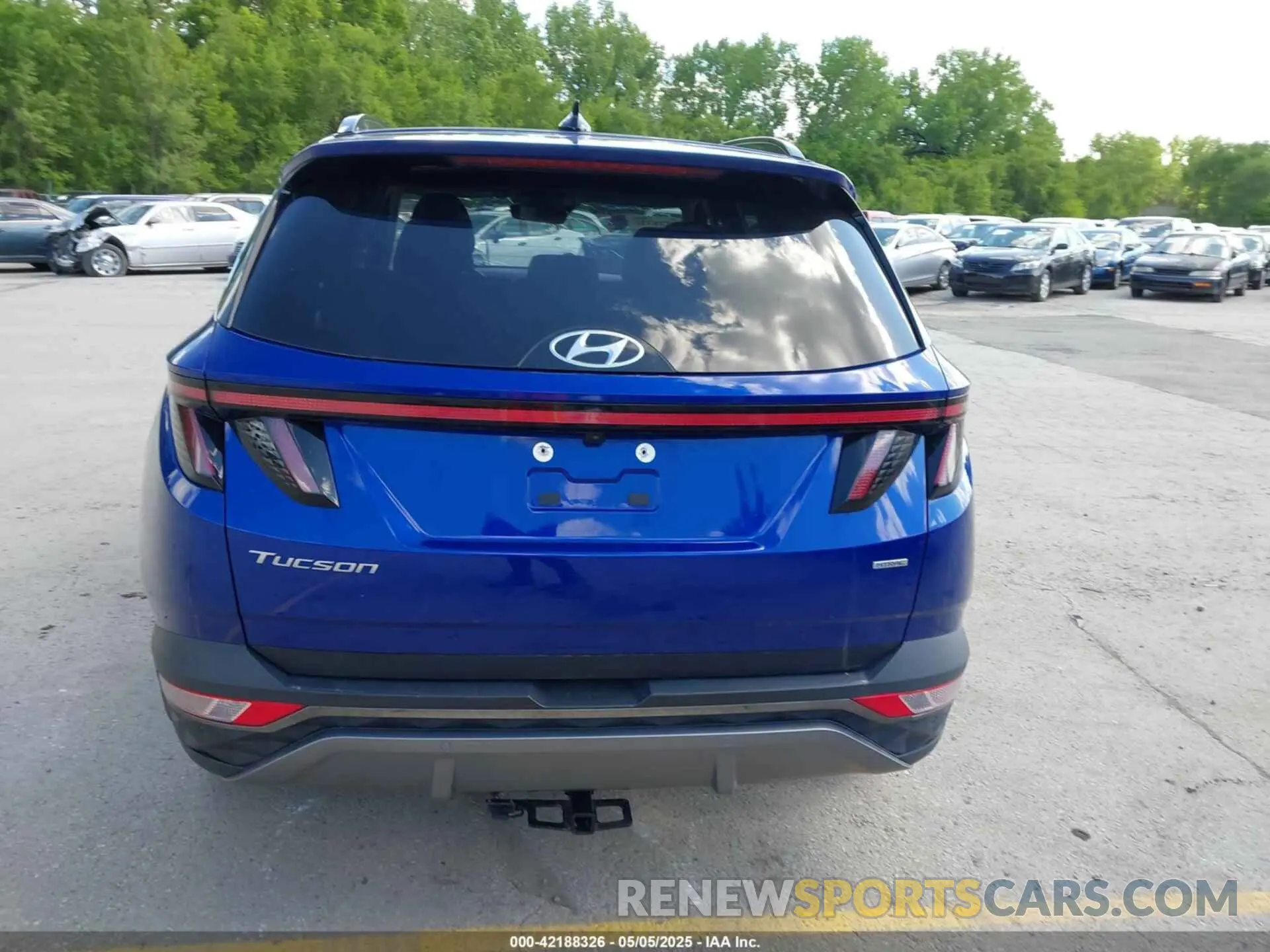 17 Photograph of a damaged car 5NMJECAE9NH106021 HYUNDAI TUCSON 2022
