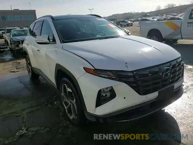 14 Photograph of a damaged car 5NMJECAEXNH050350 HYUNDAI TUCSON 2022