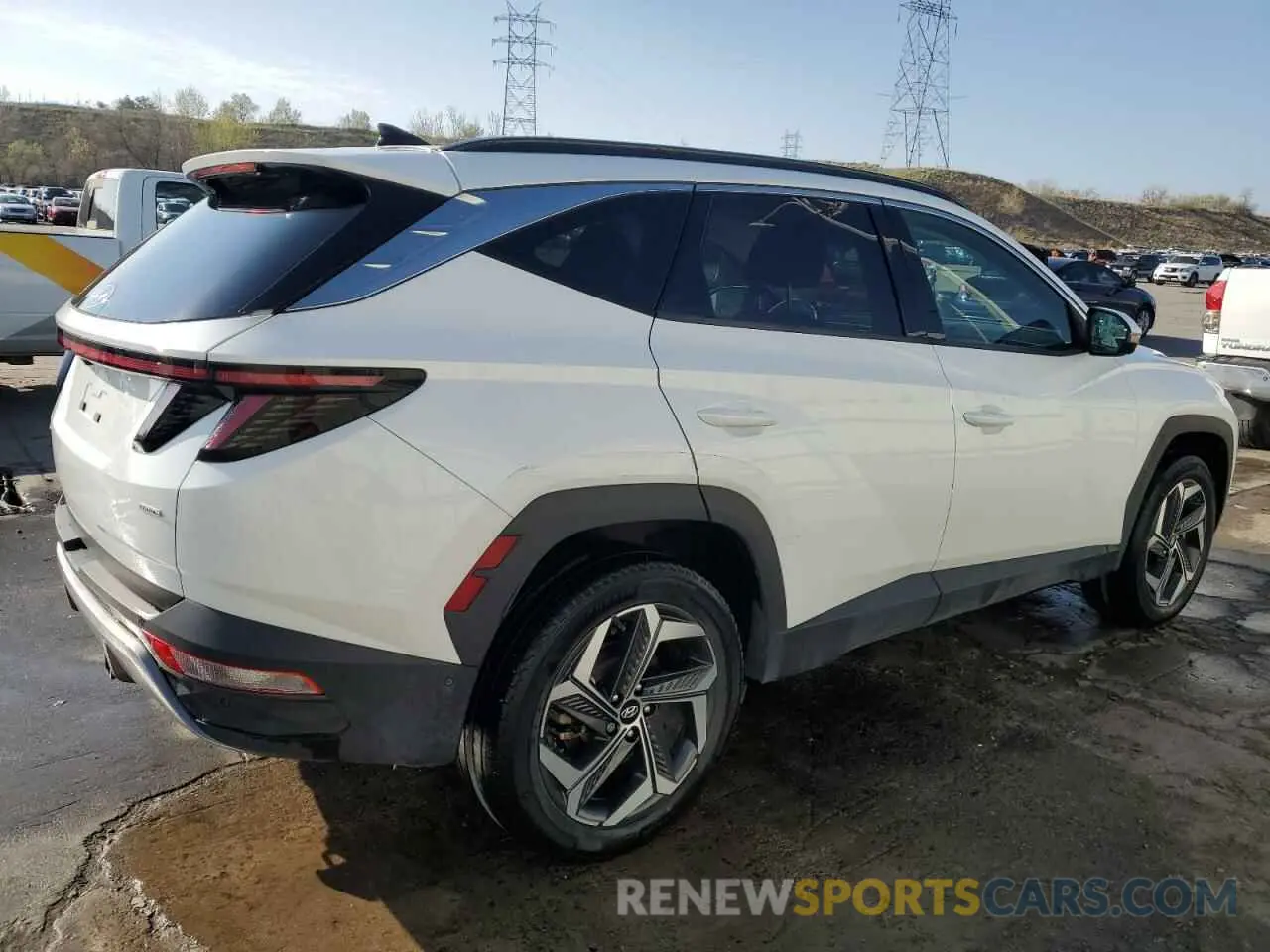 3 Photograph of a damaged car 5NMJECAEXNH050350 HYUNDAI TUCSON 2022