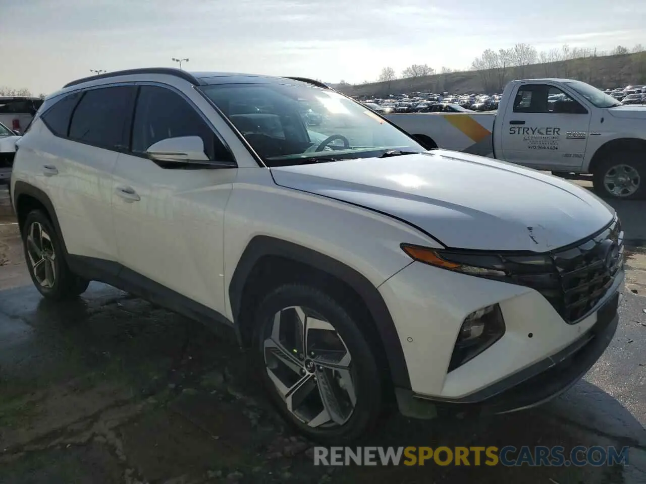 4 Photograph of a damaged car 5NMJECAEXNH050350 HYUNDAI TUCSON 2022