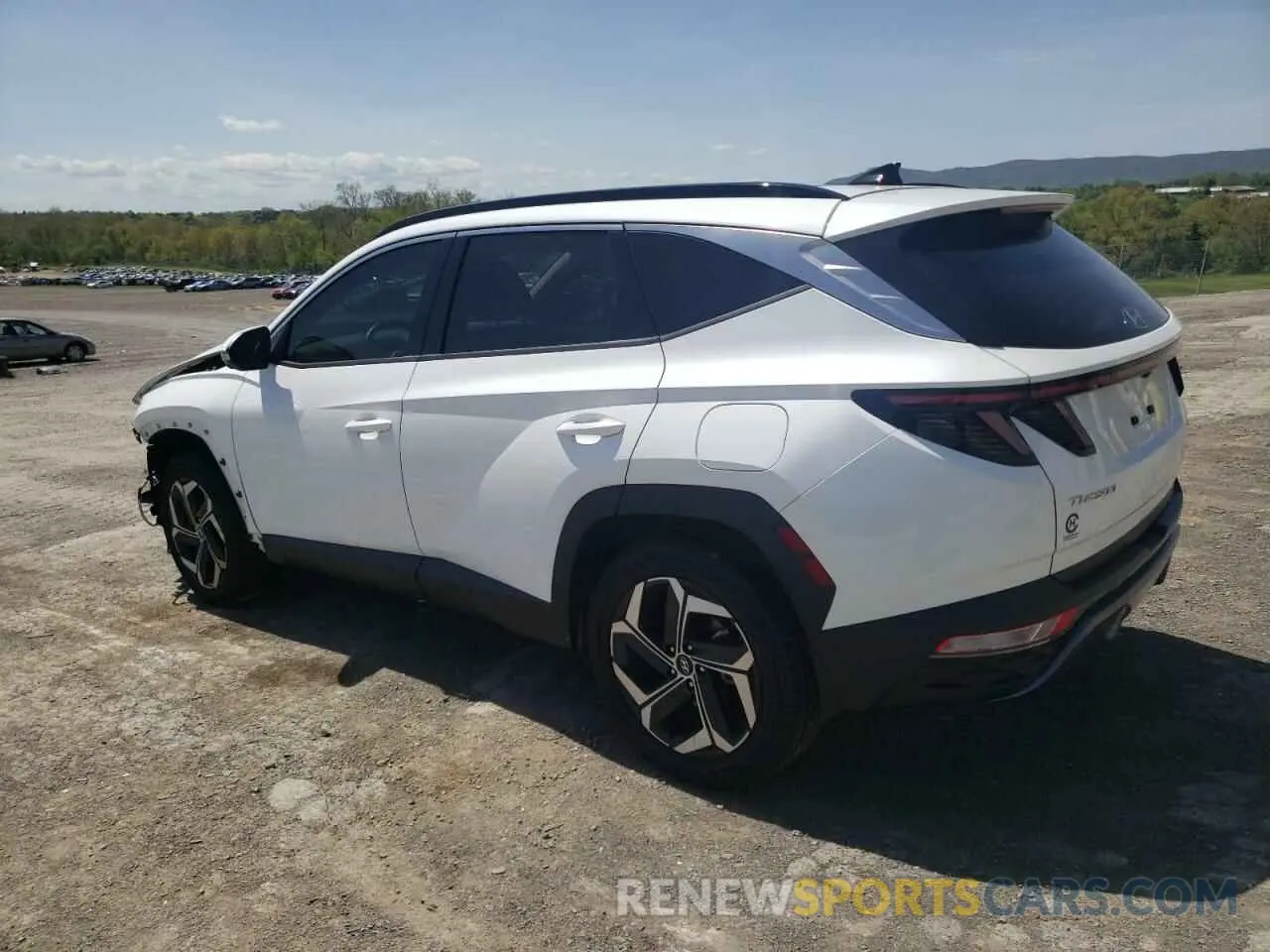 2 Photograph of a damaged car 5NMJECAEXNH058982 HYUNDAI TUCSON 2022