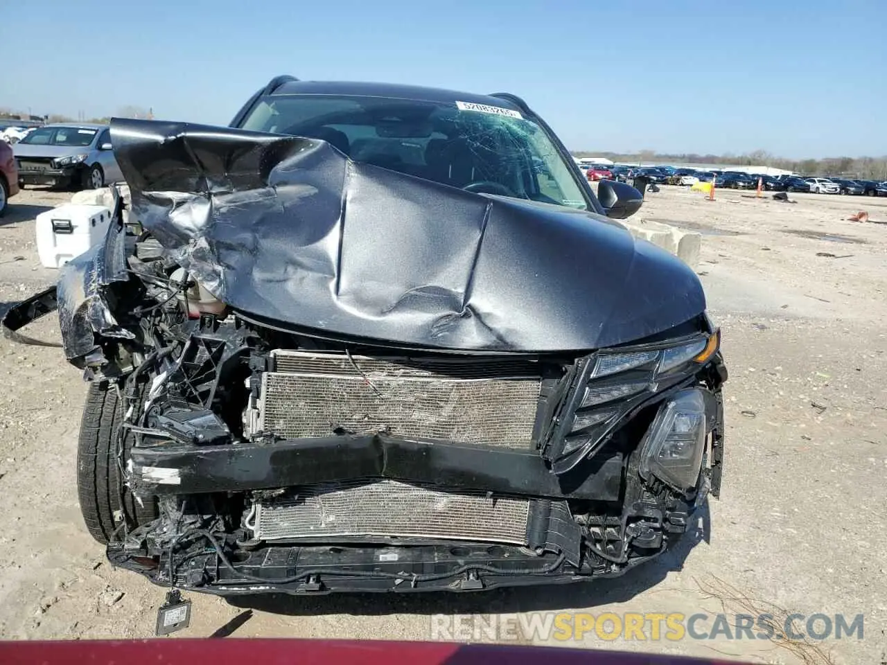 5 Photograph of a damaged car 5NMJF3AE0NH002143 HYUNDAI TUCSON 2022