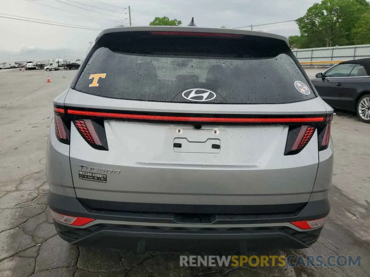 6 Photograph of a damaged car 5NMJF3AE0NH091972 HYUNDAI TUCSON 2022