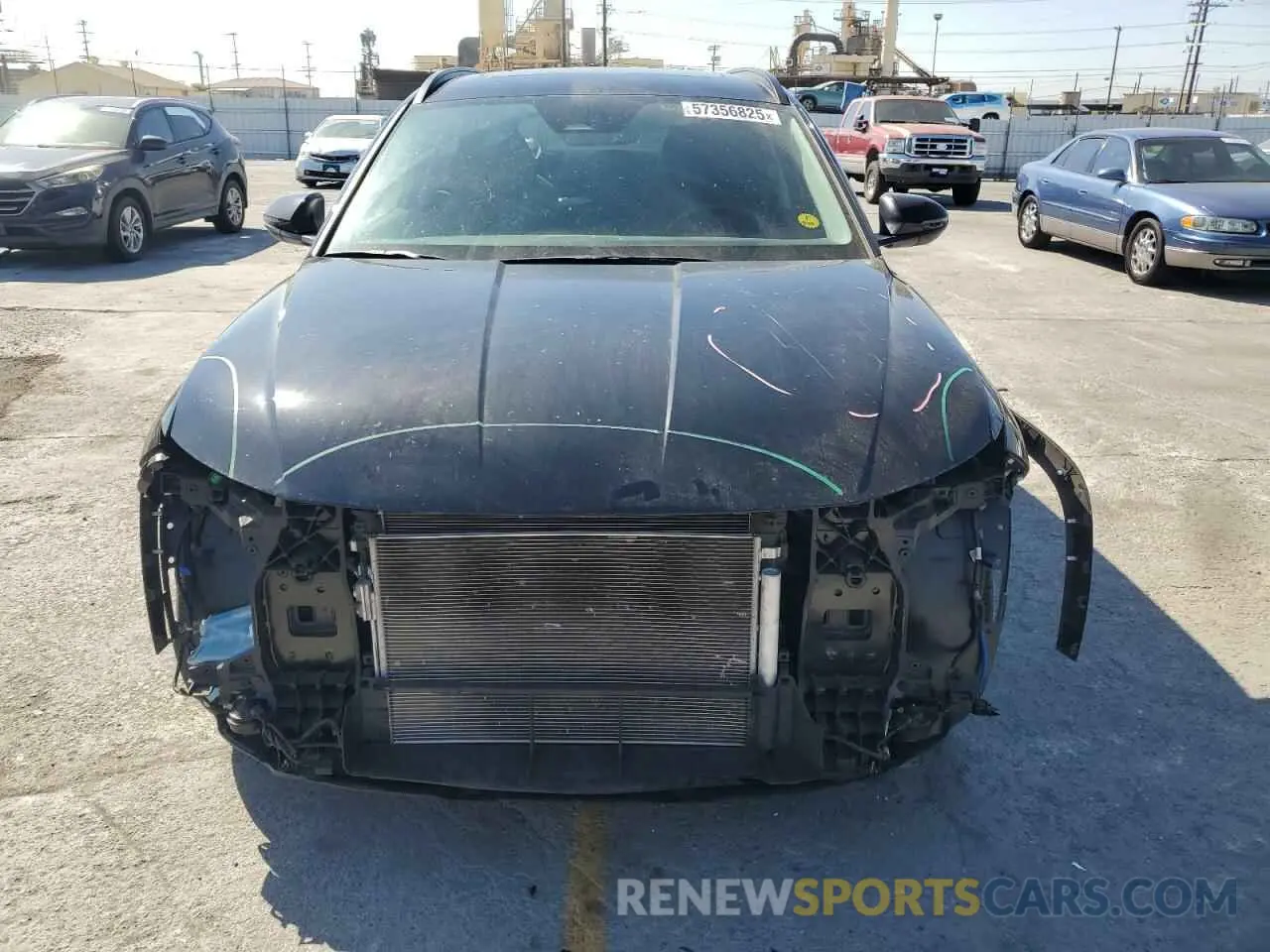 5 Photograph of a damaged car 5NMJF3AE2NH008302 HYUNDAI TUCSON 2022