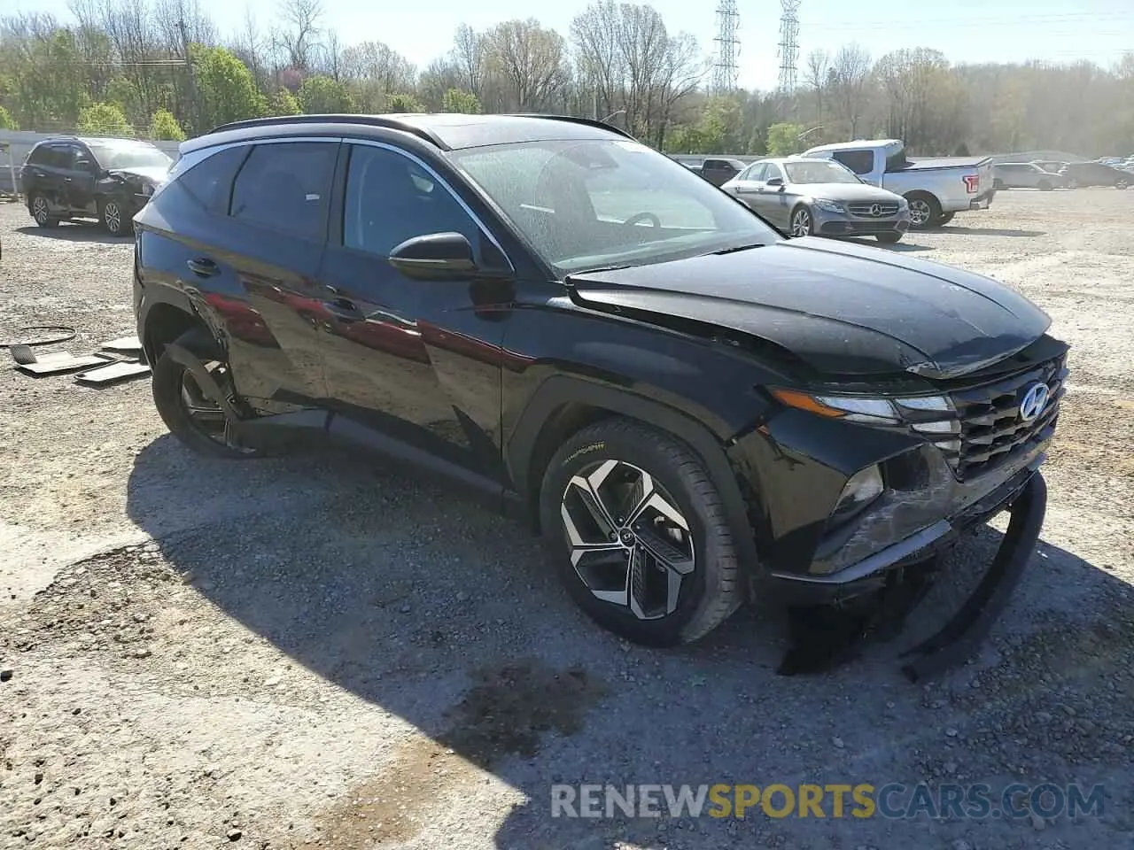 4 Photograph of a damaged car 5NMJF3AE2NH158278 HYUNDAI TUCSON 2022