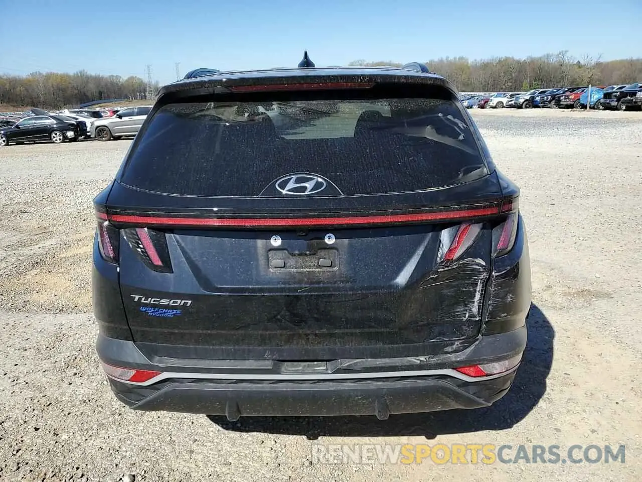 6 Photograph of a damaged car 5NMJF3AE2NH158278 HYUNDAI TUCSON 2022