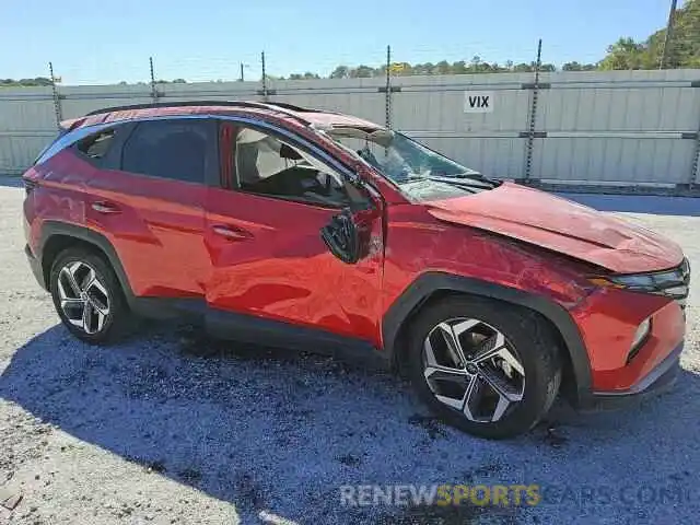 4 Photograph of a damaged car 5NMJF3AE4NH024940 HYUNDAI TUCSON 2022