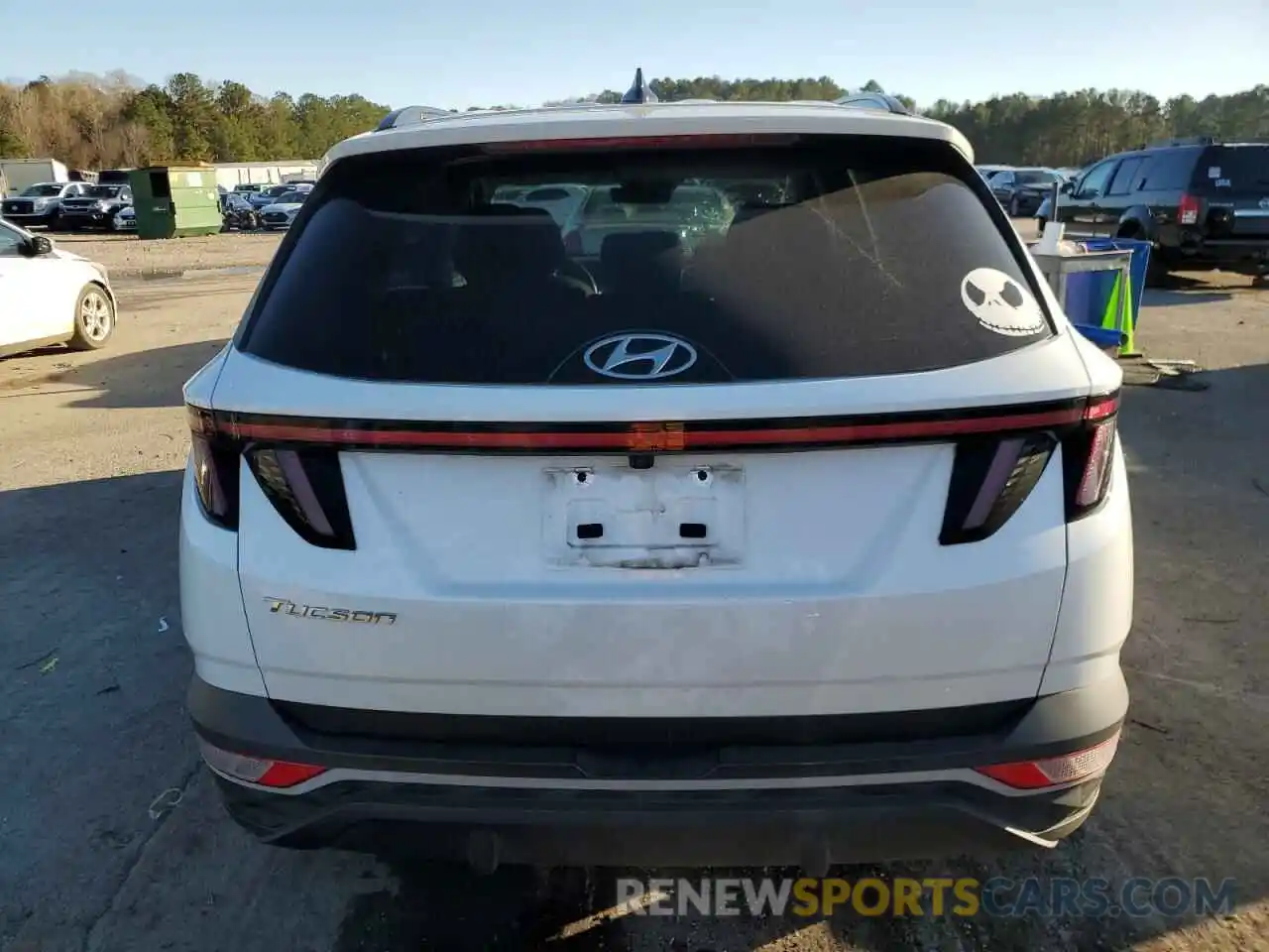 6 Photograph of a damaged car 5NMJF3AE4NH029393 HYUNDAI TUCSON 2022