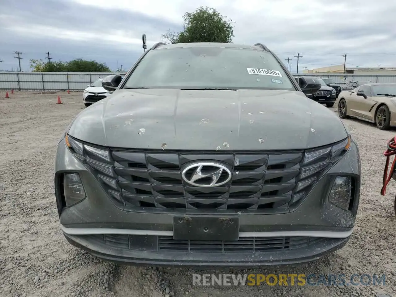 5 Photograph of a damaged car 5NMJF3AE5NH071393 HYUNDAI TUCSON 2022