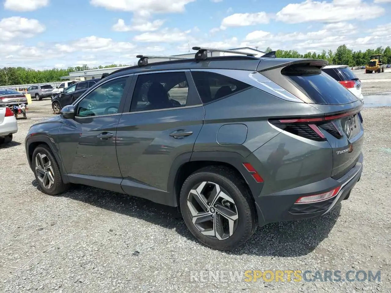2 Photograph of a damaged car 5NMJF3AE5NH092986 HYUNDAI TUCSON 2022