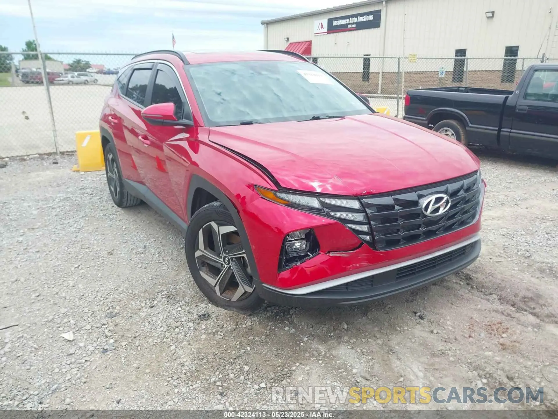 6 Photograph of a damaged car 5NMJF3AE5NH135237 HYUNDAI TUCSON 2022