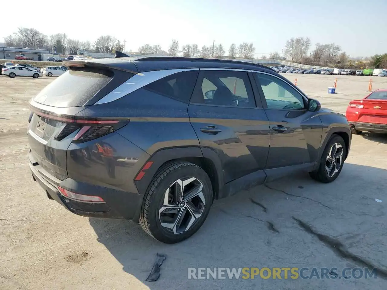 3 Photograph of a damaged car 5NMJF3AE6NH029234 HYUNDAI TUCSON 2022