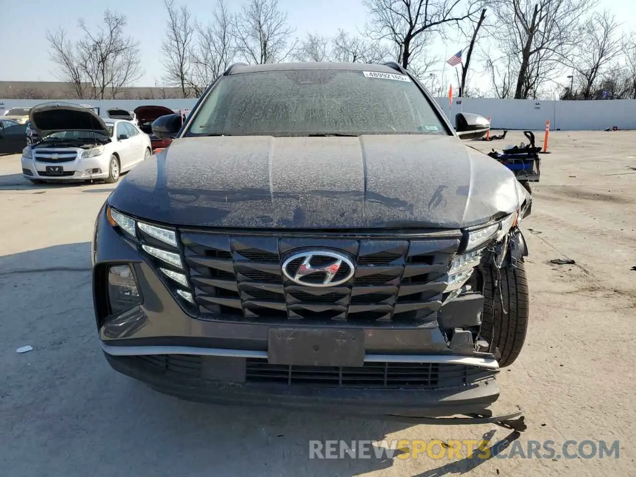 5 Photograph of a damaged car 5NMJF3AE6NH029234 HYUNDAI TUCSON 2022