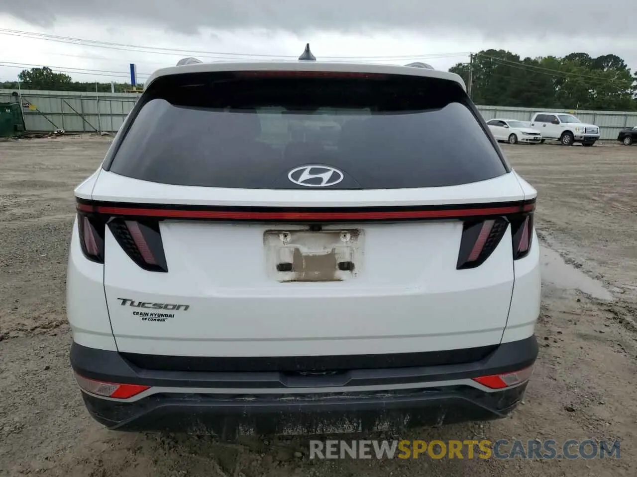 6 Photograph of a damaged car 5NMJF3AE6NH050309 HYUNDAI TUCSON 2022