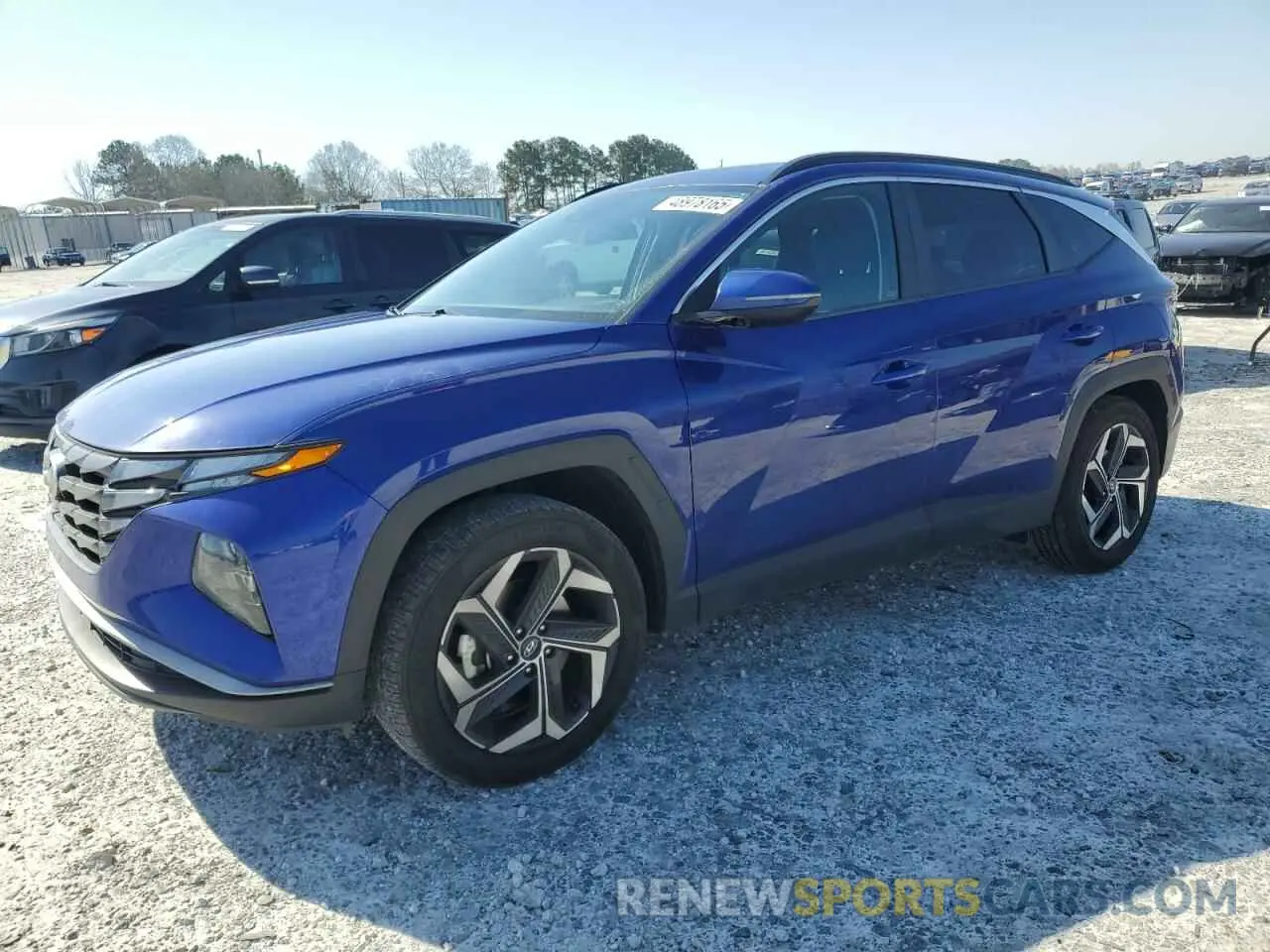 1 Photograph of a damaged car 5NMJF3AE7NH078135 HYUNDAI TUCSON 2022