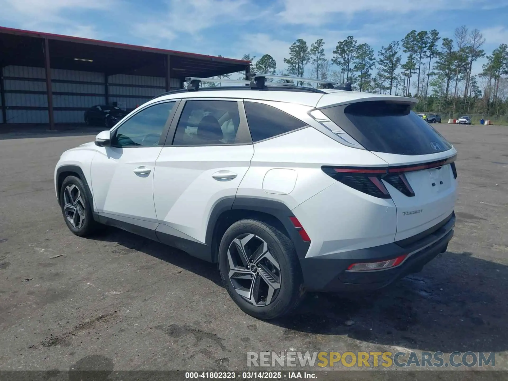 3 Photograph of a damaged car 5NMJF3AE7NH109495 HYUNDAI TUCSON 2022