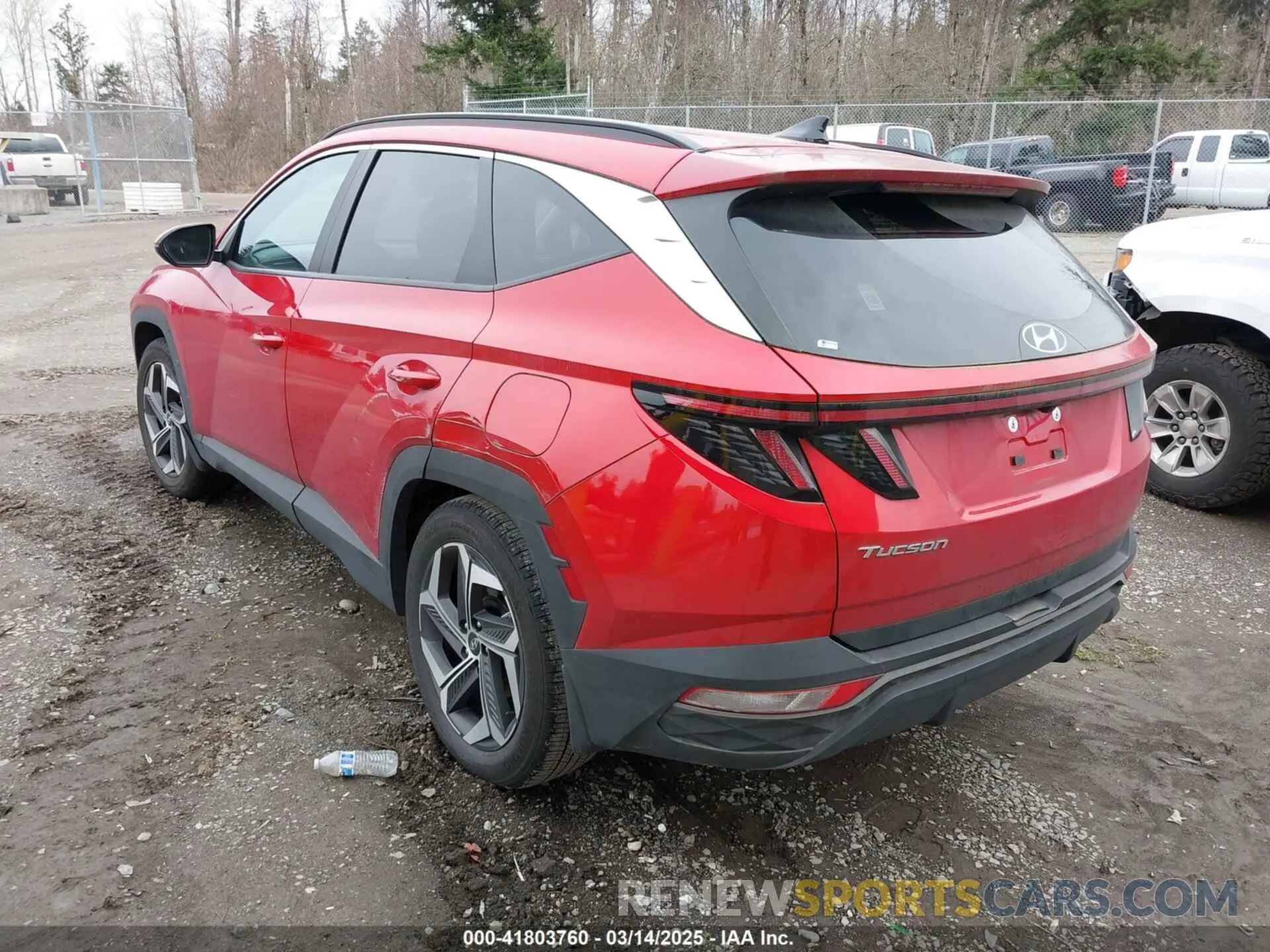 3 Photograph of a damaged car 5NMJF3AE7NH148734 HYUNDAI TUCSON 2022