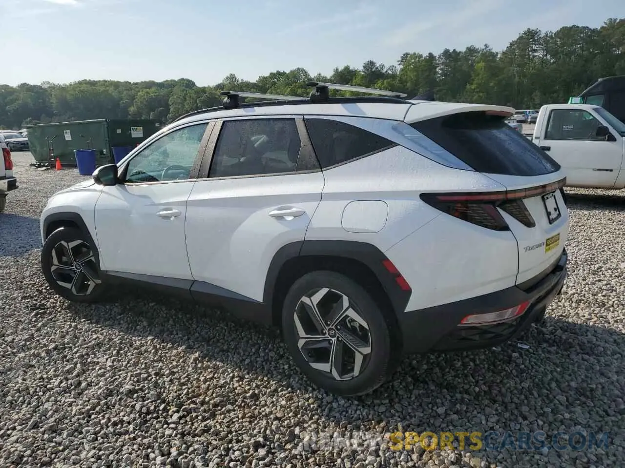 2 Photograph of a damaged car 5NMJF3AE8NH069105 HYUNDAI TUCSON 2022
