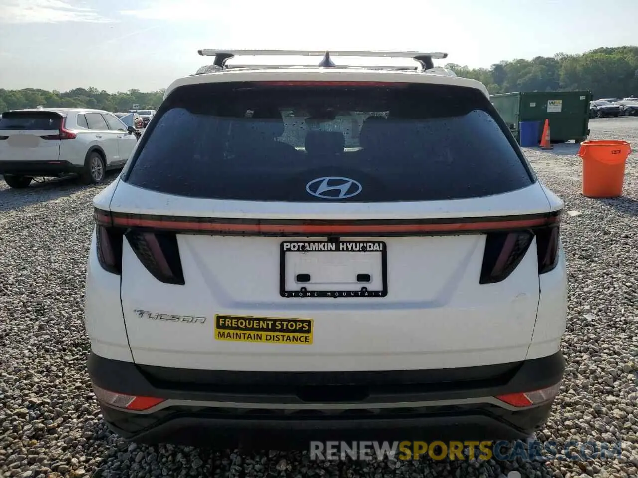 6 Photograph of a damaged car 5NMJF3AE8NH069105 HYUNDAI TUCSON 2022