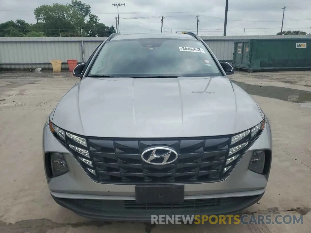 5 Photograph of a damaged car 5NMJF3AE9NH061420 HYUNDAI TUCSON 2022