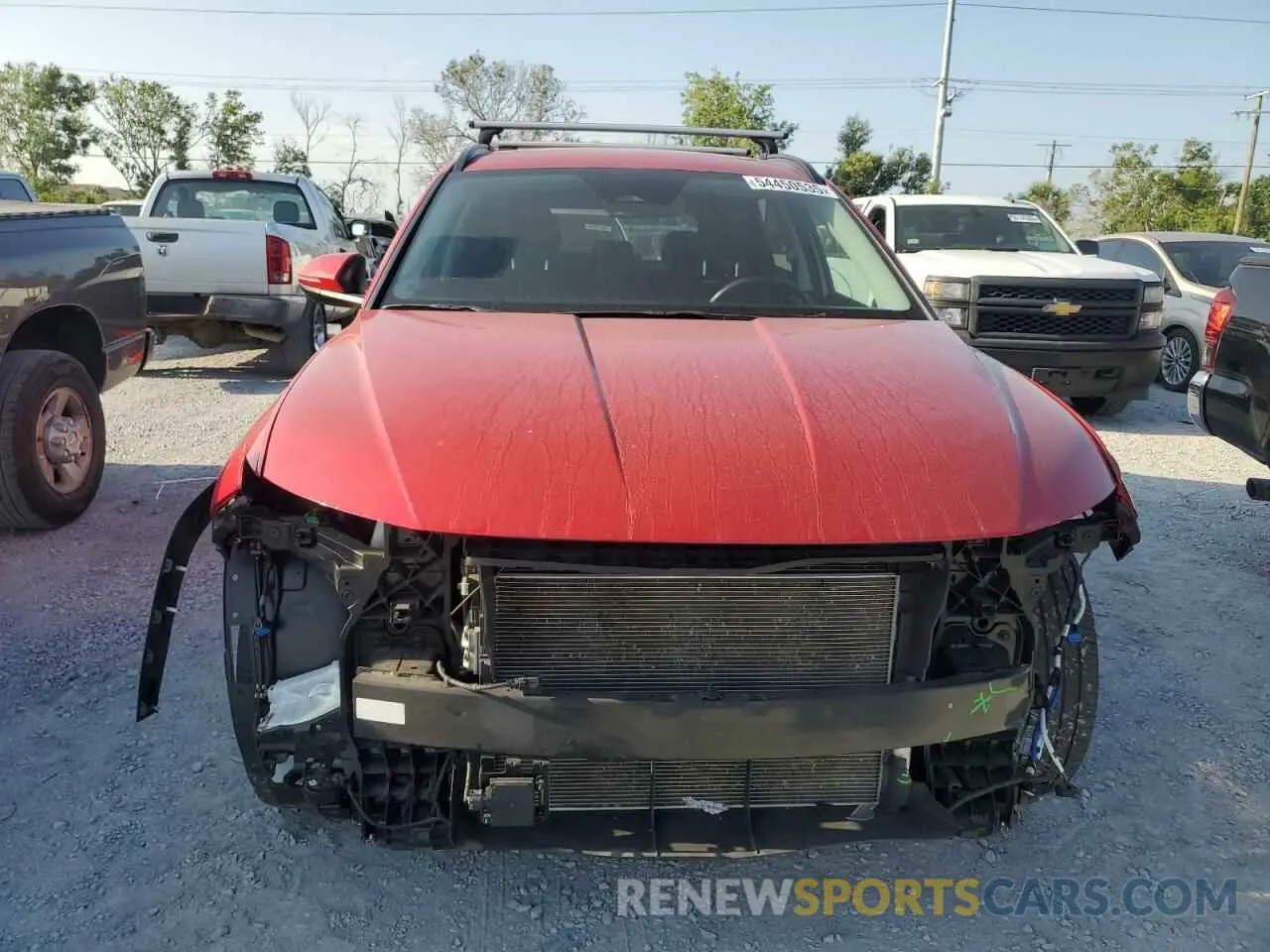 5 Photograph of a damaged car 5NMJF3AE9NH098435 HYUNDAI TUCSON 2022