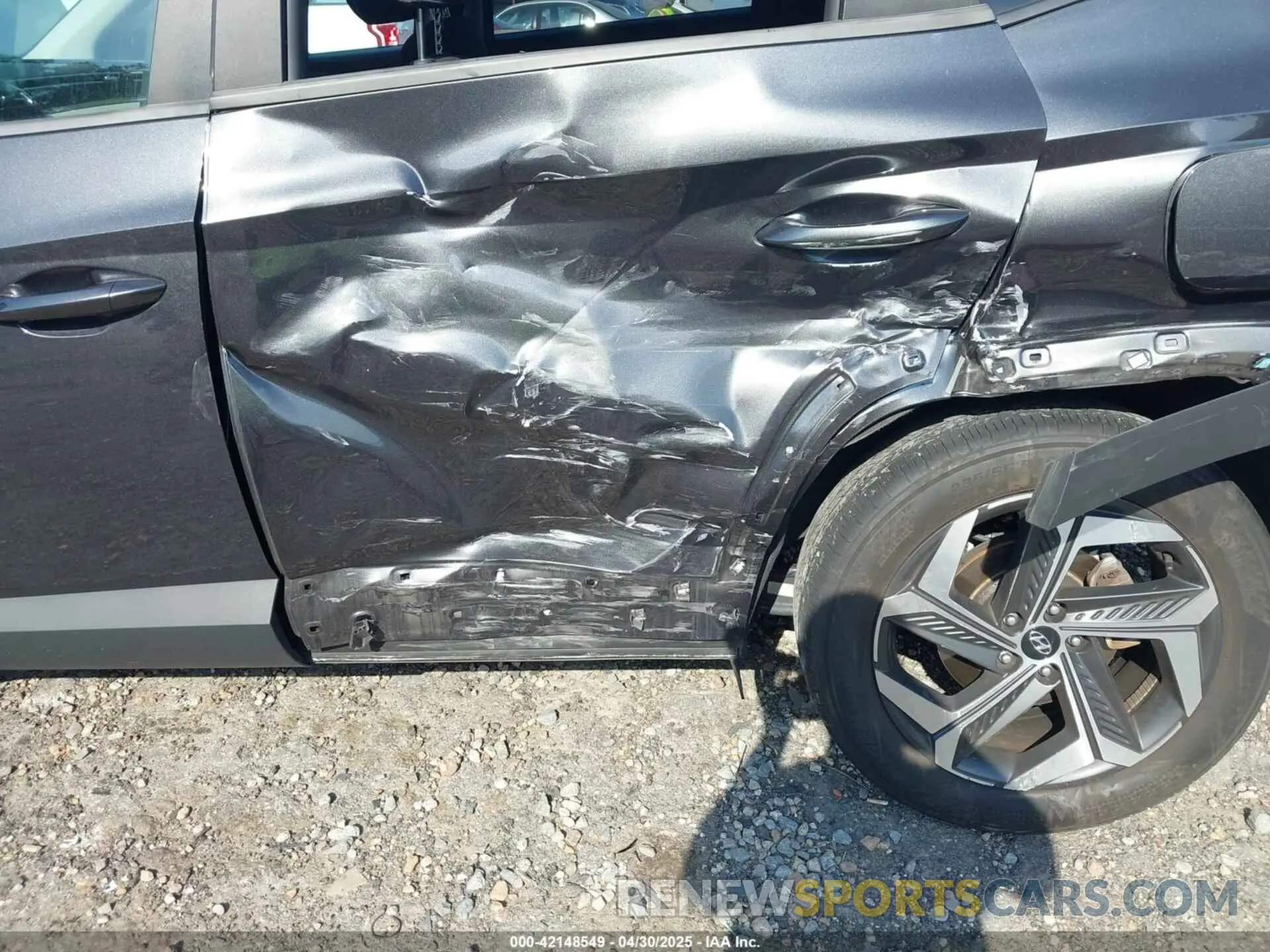 6 Photograph of a damaged car 5NMJF3AEXNH001548 HYUNDAI TUCSON 2022