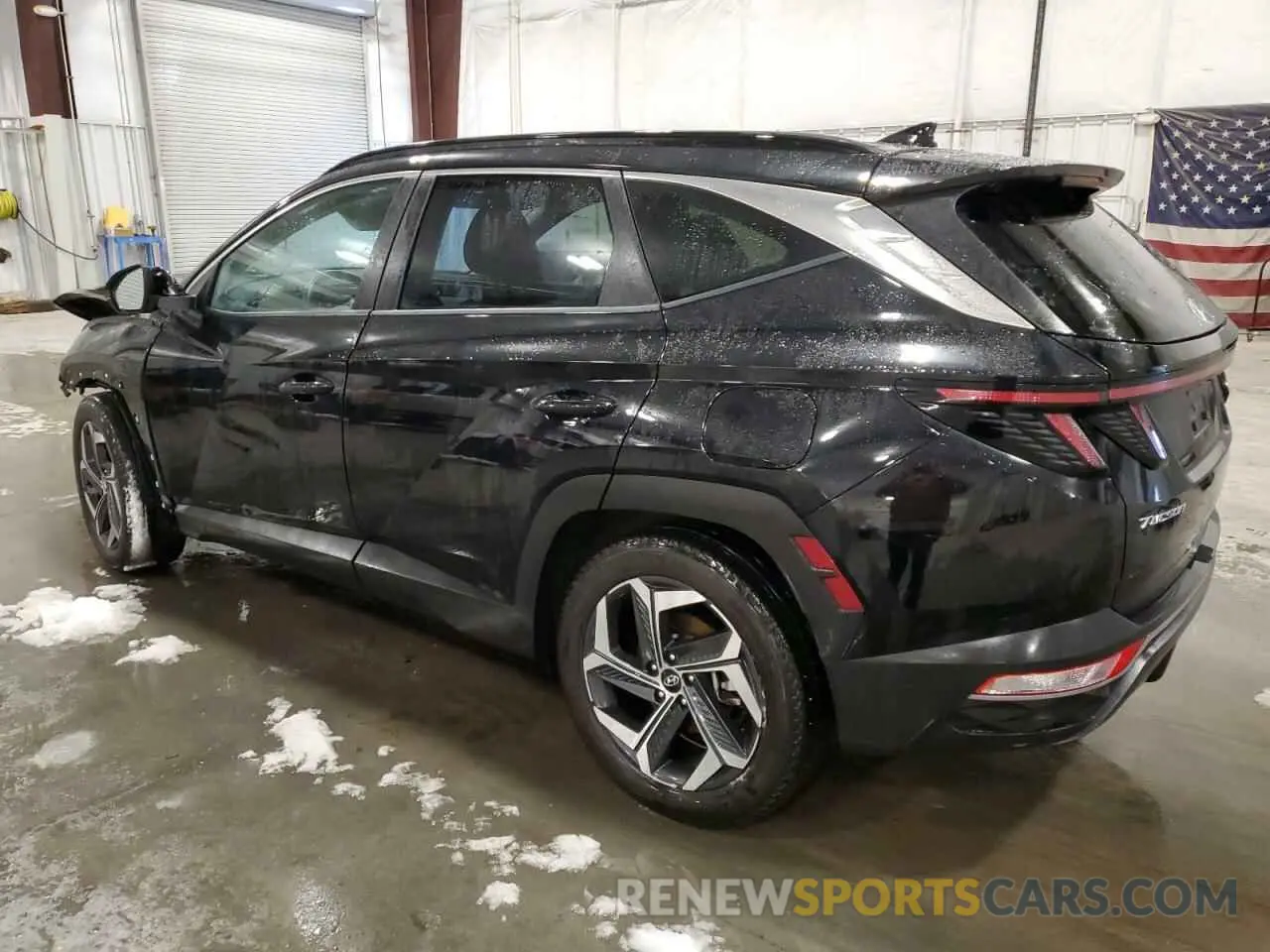 2 Photograph of a damaged car 5NMJFCAE3NH031670 HYUNDAI TUCSON 2022