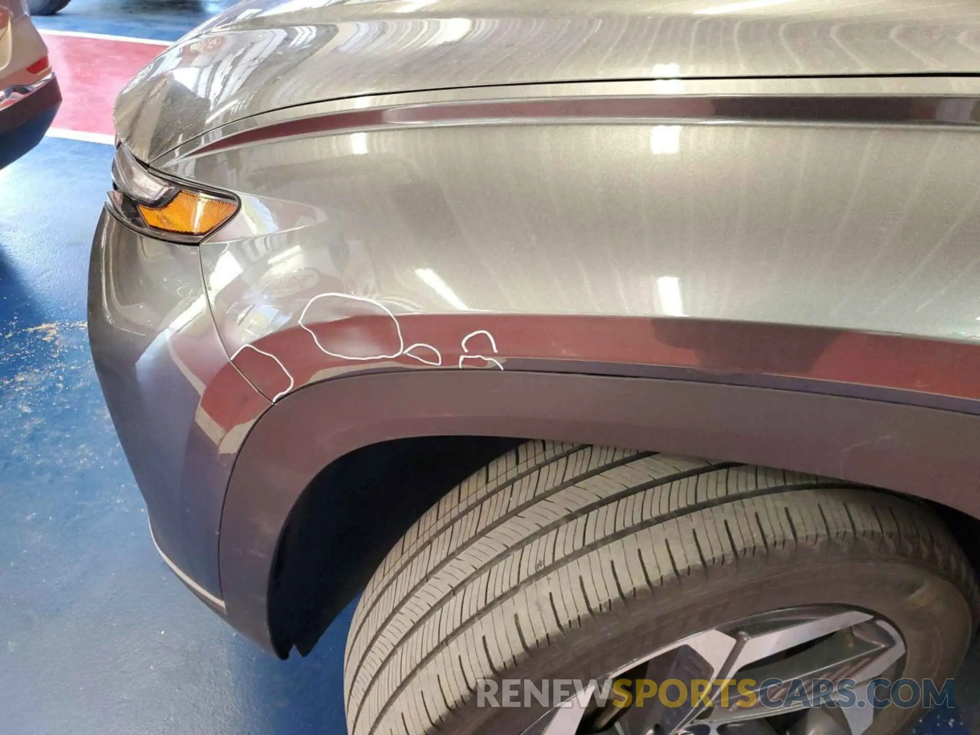 20 Photograph of a damaged car 5NMJFCAE4NH132278 HYUNDAI TUCSON 2022