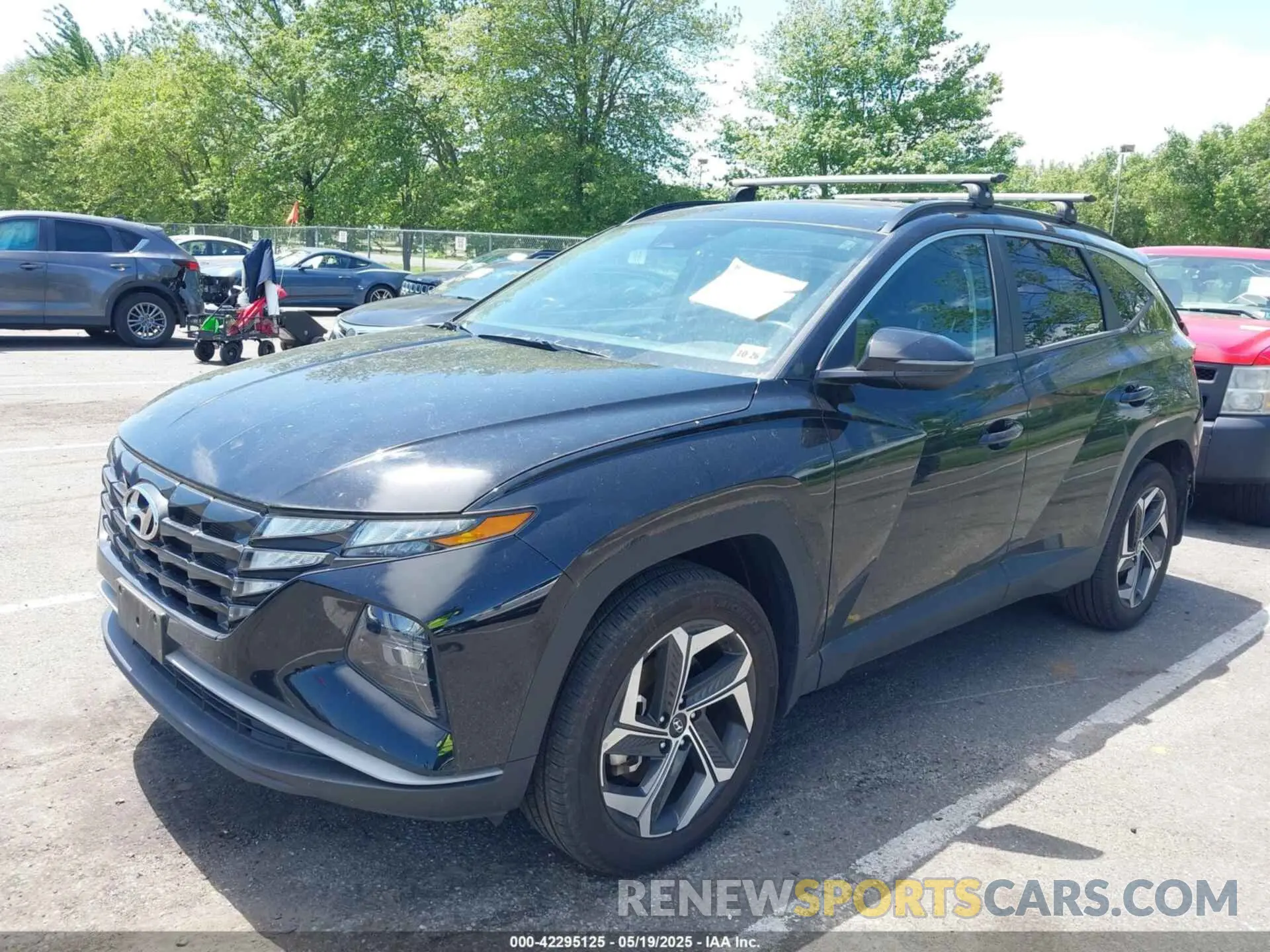 2 Photograph of a damaged car 5NMJFCAE5NH046879 HYUNDAI TUCSON 2022