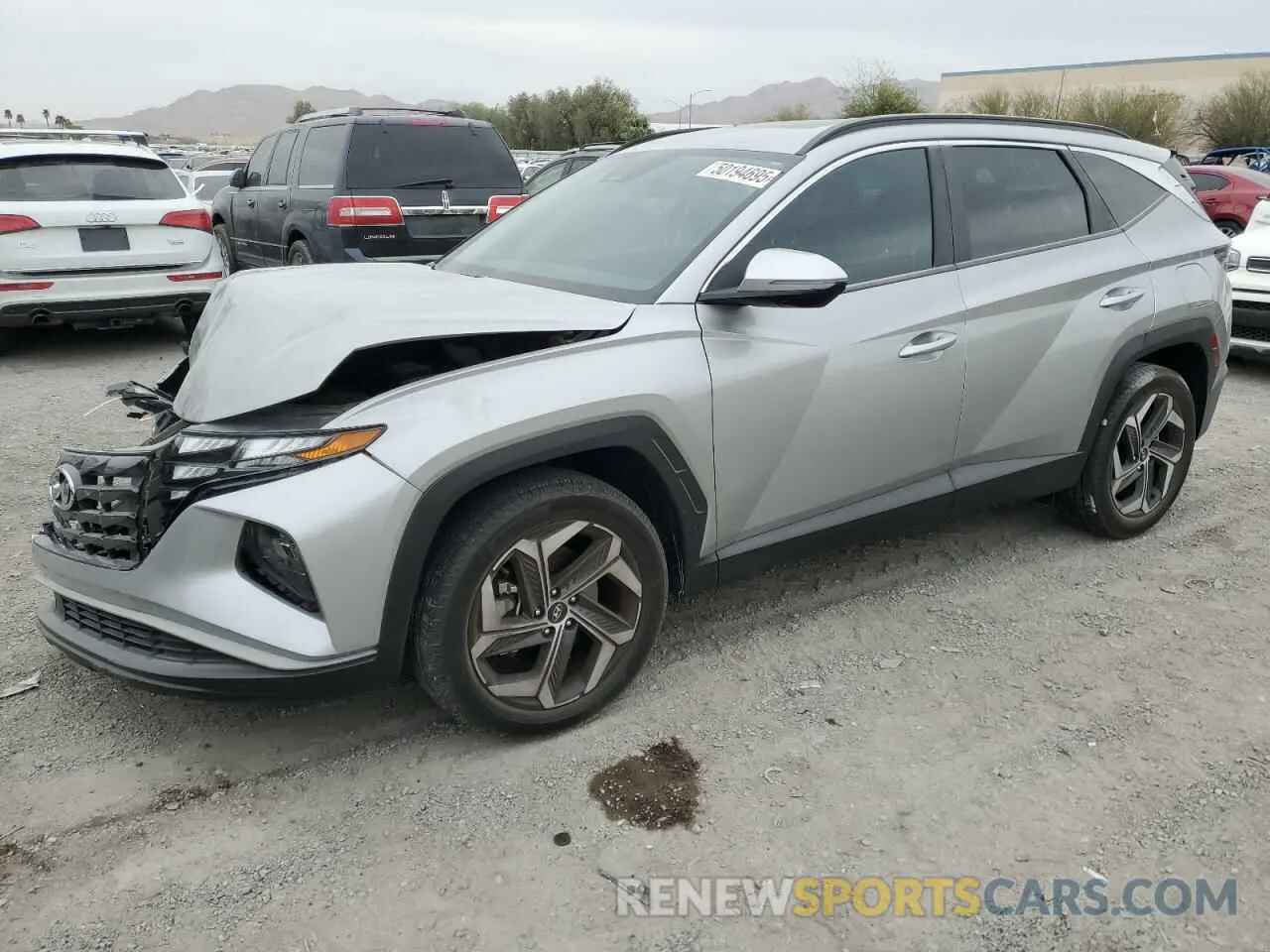 1 Photograph of a damaged car 5NMJFCAE5NH147033 HYUNDAI TUCSON 2022