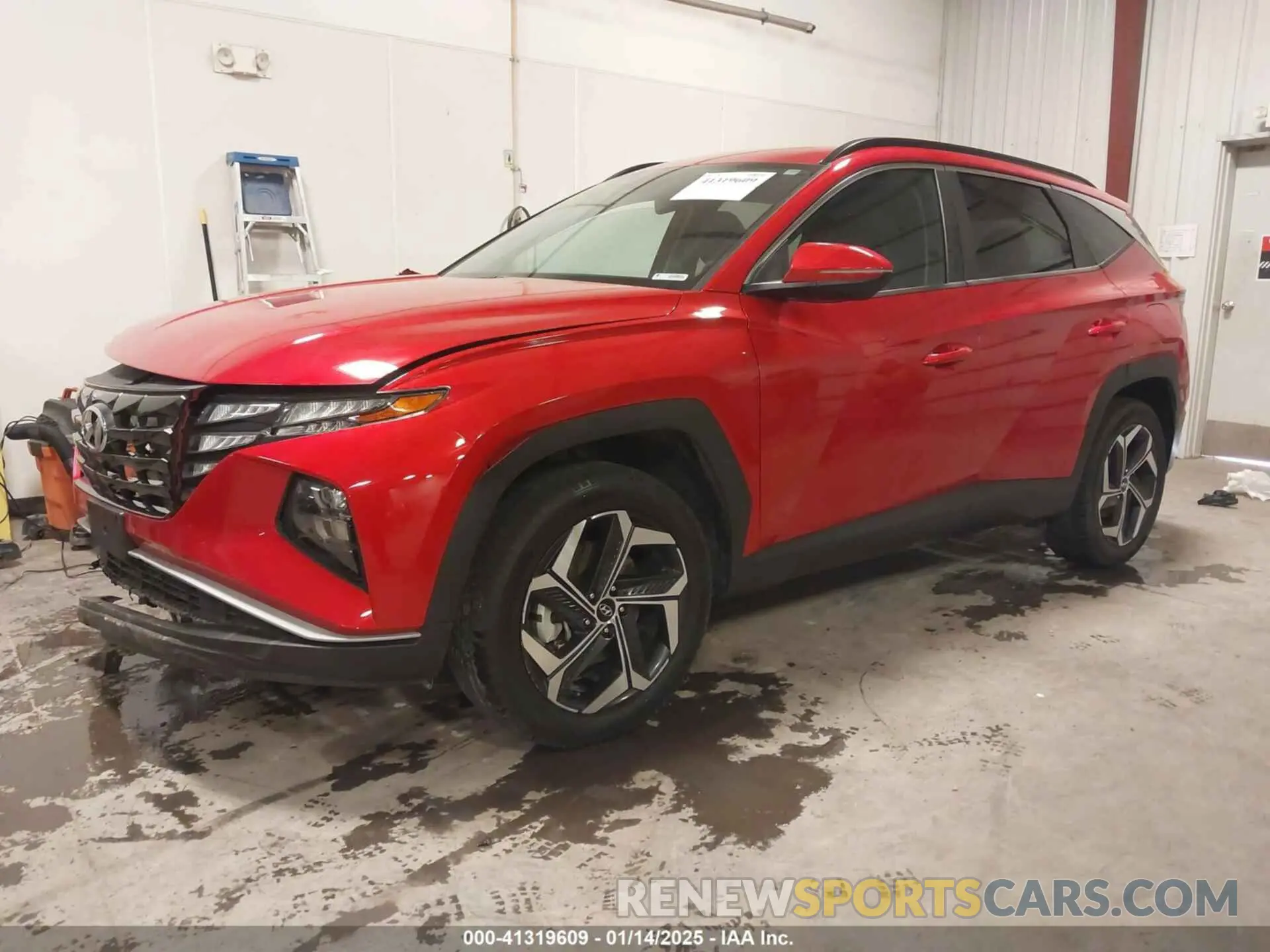 2 Photograph of a damaged car 5NMJFCAE6NH070298 HYUNDAI TUCSON 2022