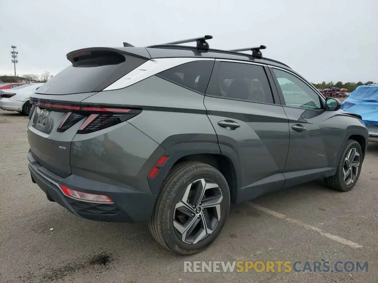 3 Photograph of a damaged car 5NMJFCAE6NH113439 HYUNDAI TUCSON 2022