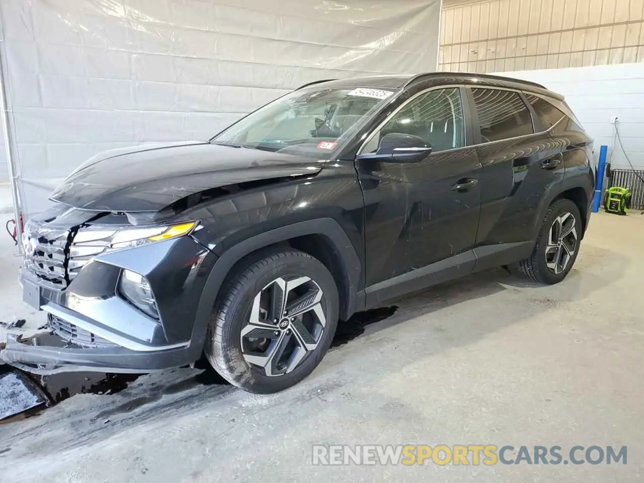 1 Photograph of a damaged car 5NMJFCAE7NH103373 HYUNDAI TUCSON 2022