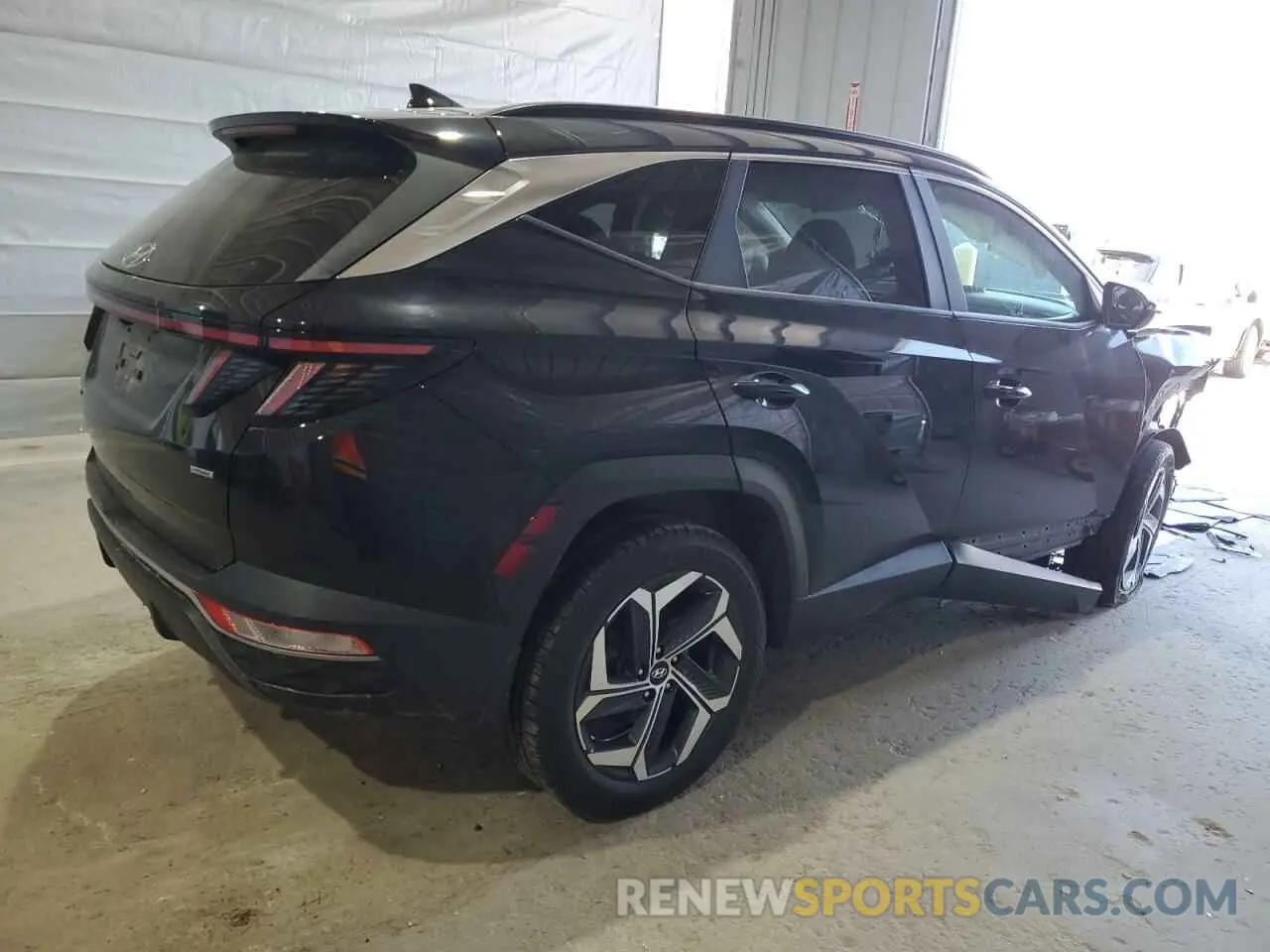 3 Photograph of a damaged car 5NMJFCAE7NH103373 HYUNDAI TUCSON 2022