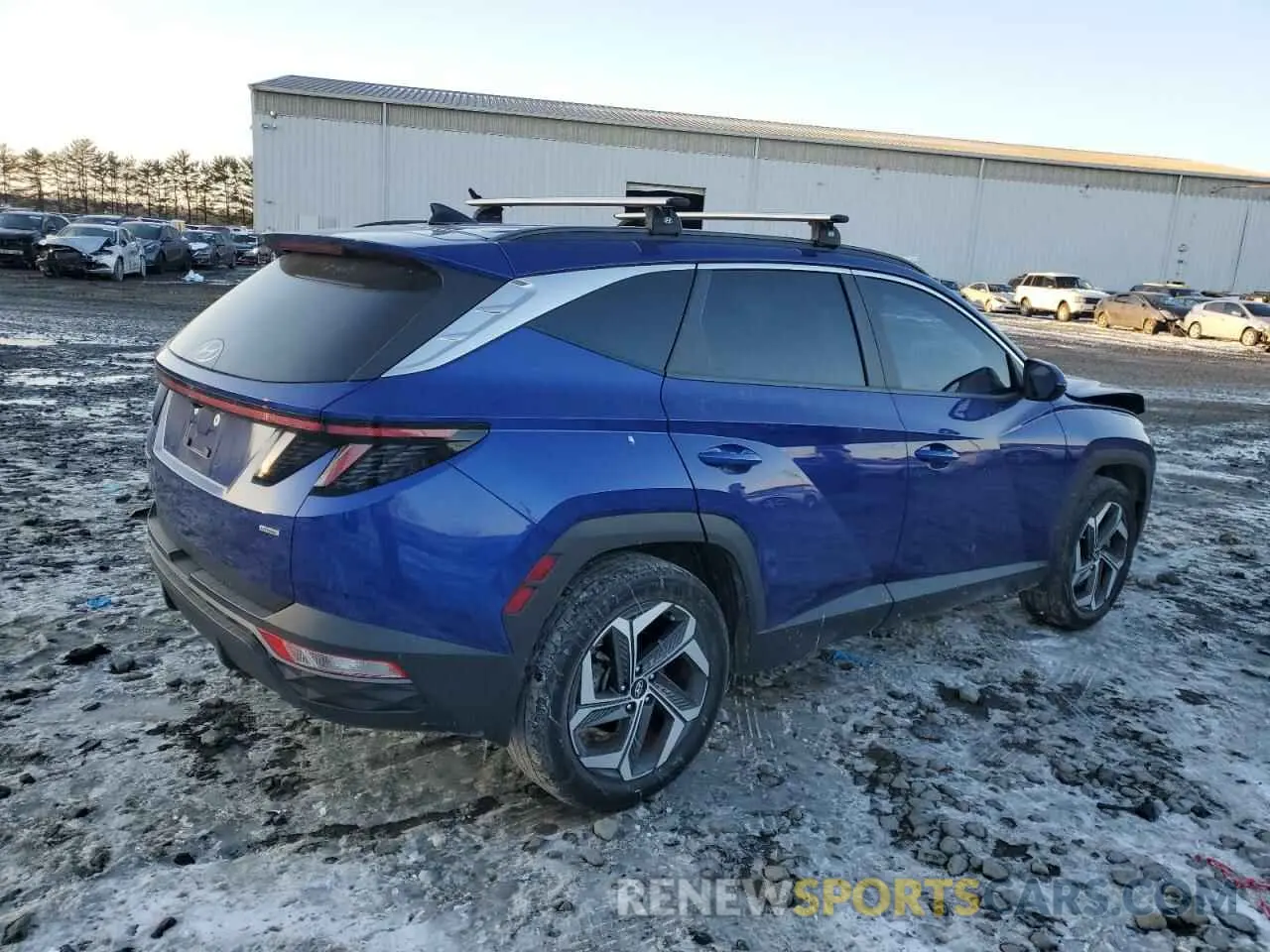 3 Photograph of a damaged car 5NMJFCAE8NH050828 HYUNDAI TUCSON 2022