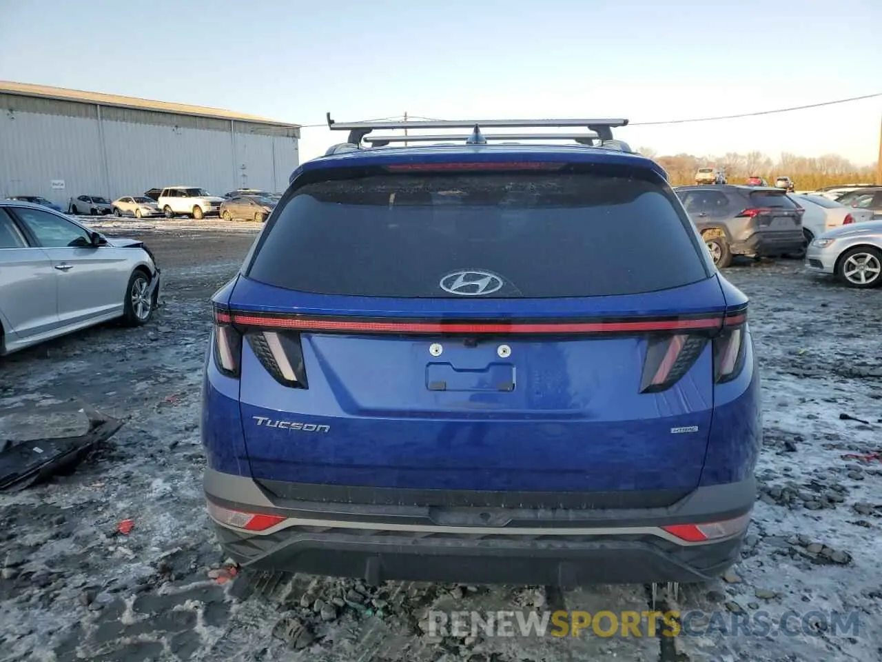 6 Photograph of a damaged car 5NMJFCAE8NH050828 HYUNDAI TUCSON 2022