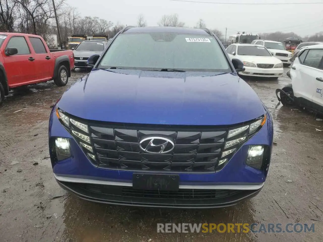 5 Photograph of a damaged car 5NMJFCAE8NH057407 HYUNDAI TUCSON 2022