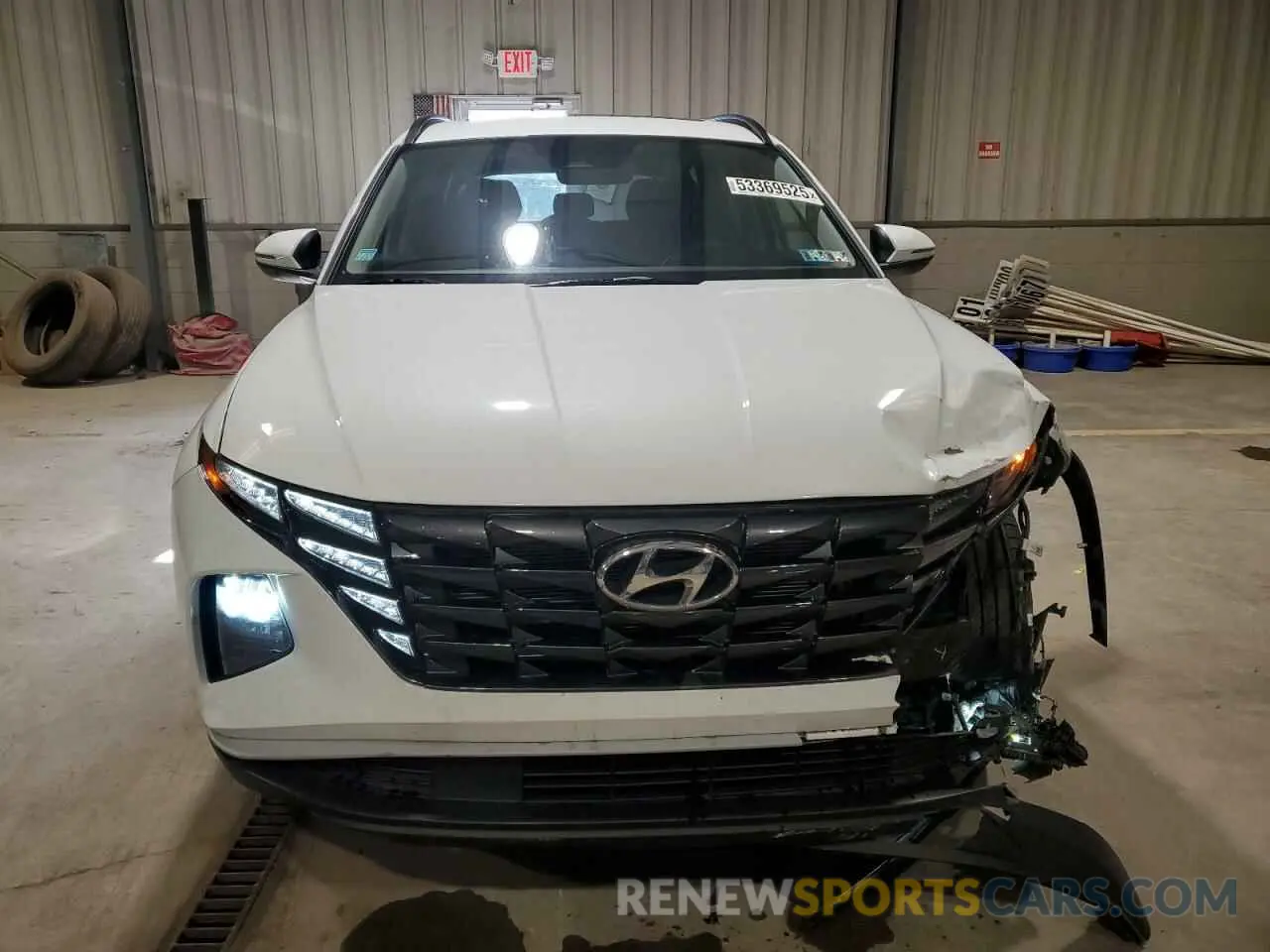 5 Photograph of a damaged car 5NMJFCAE9NH022455 HYUNDAI TUCSON 2022