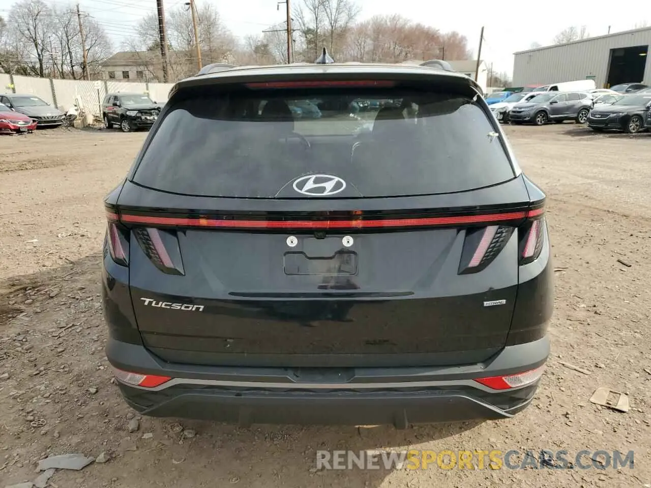 6 Photograph of a damaged car 5NMJFCAE9NH066729 HYUNDAI TUCSON 2022