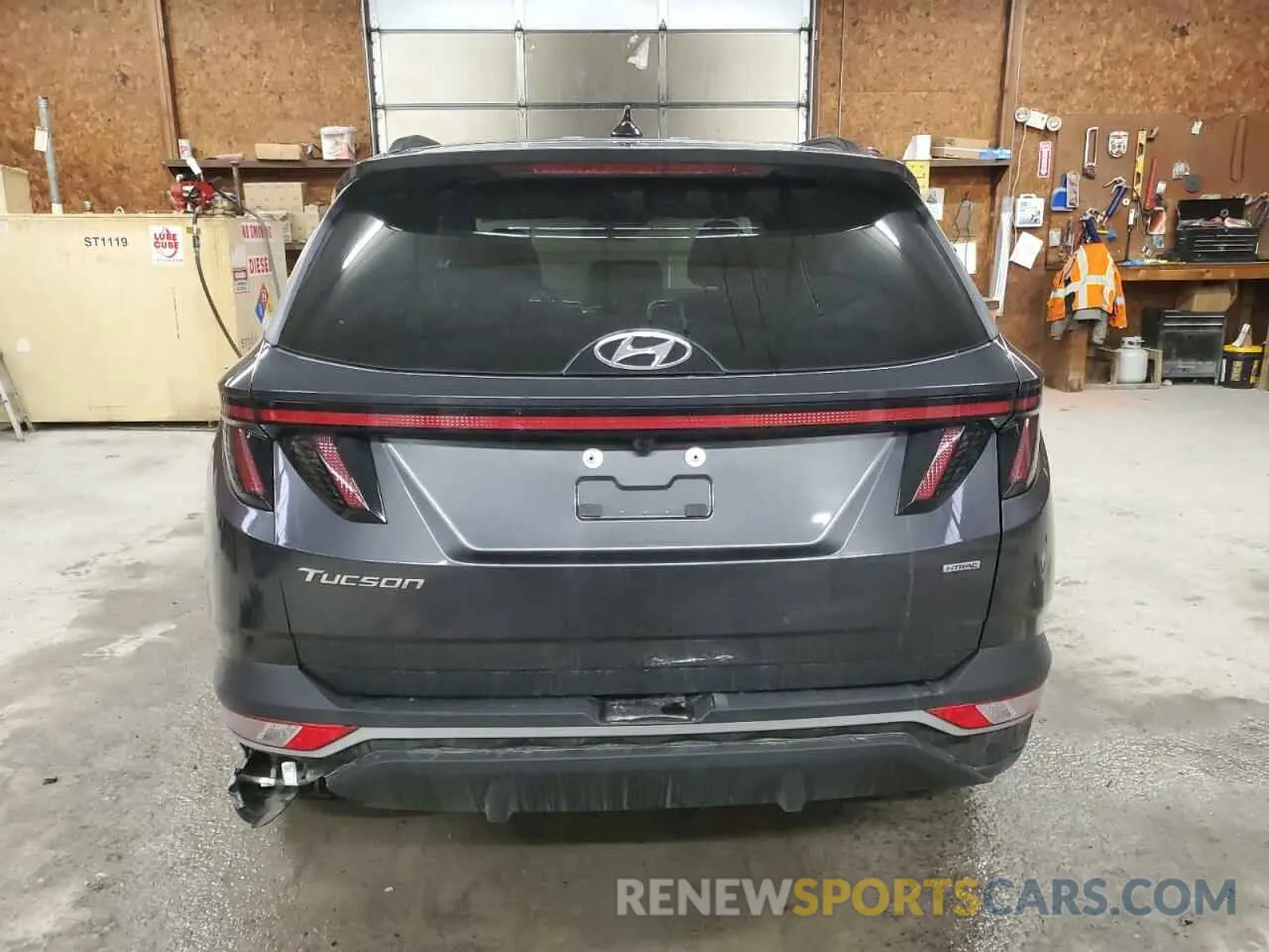 6 Photograph of a damaged car 5NMJFCAE9NH124175 HYUNDAI TUCSON 2022