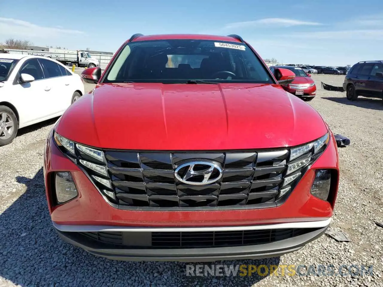 5 Photograph of a damaged car 5NMJFCAEXNH073835 HYUNDAI TUCSON 2022