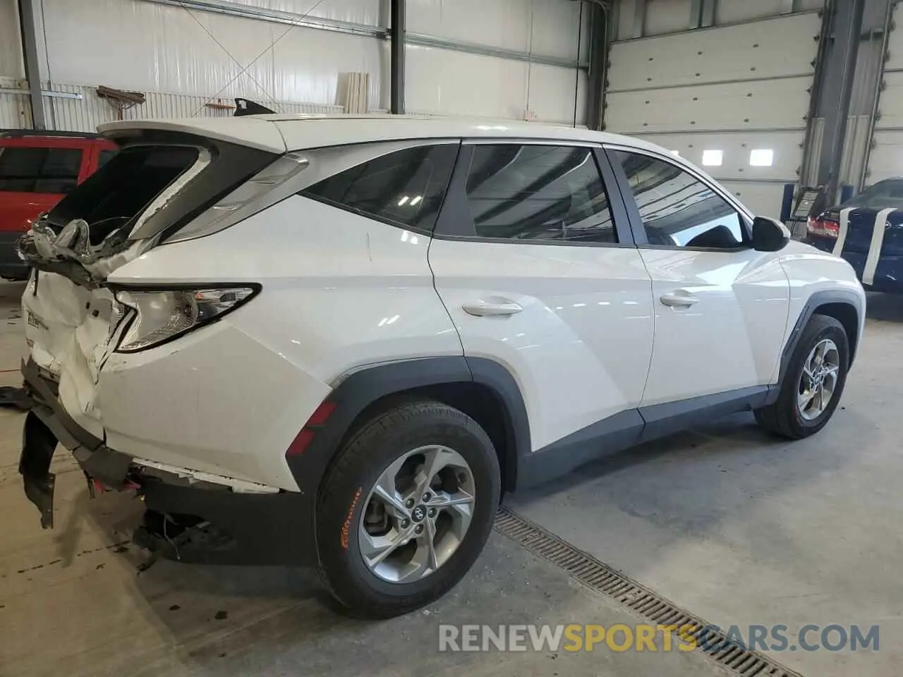 3 Photograph of a damaged car KM8JACAEXNU022998 HYUNDAI TUCSON 2022