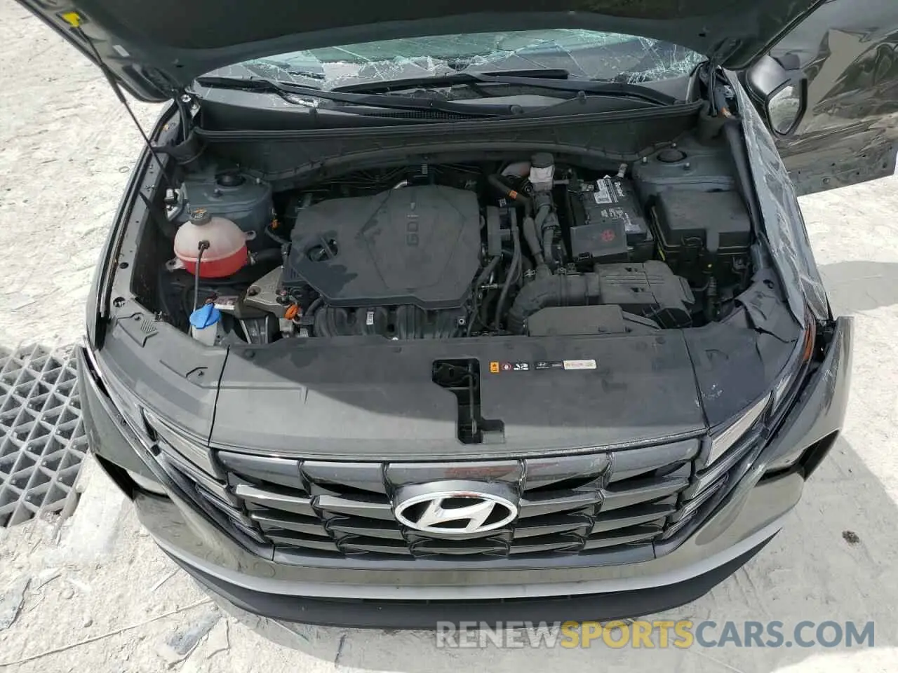 14 Photograph of a damaged car KM8JB3AE1NU021123 HYUNDAI TUCSON 2022