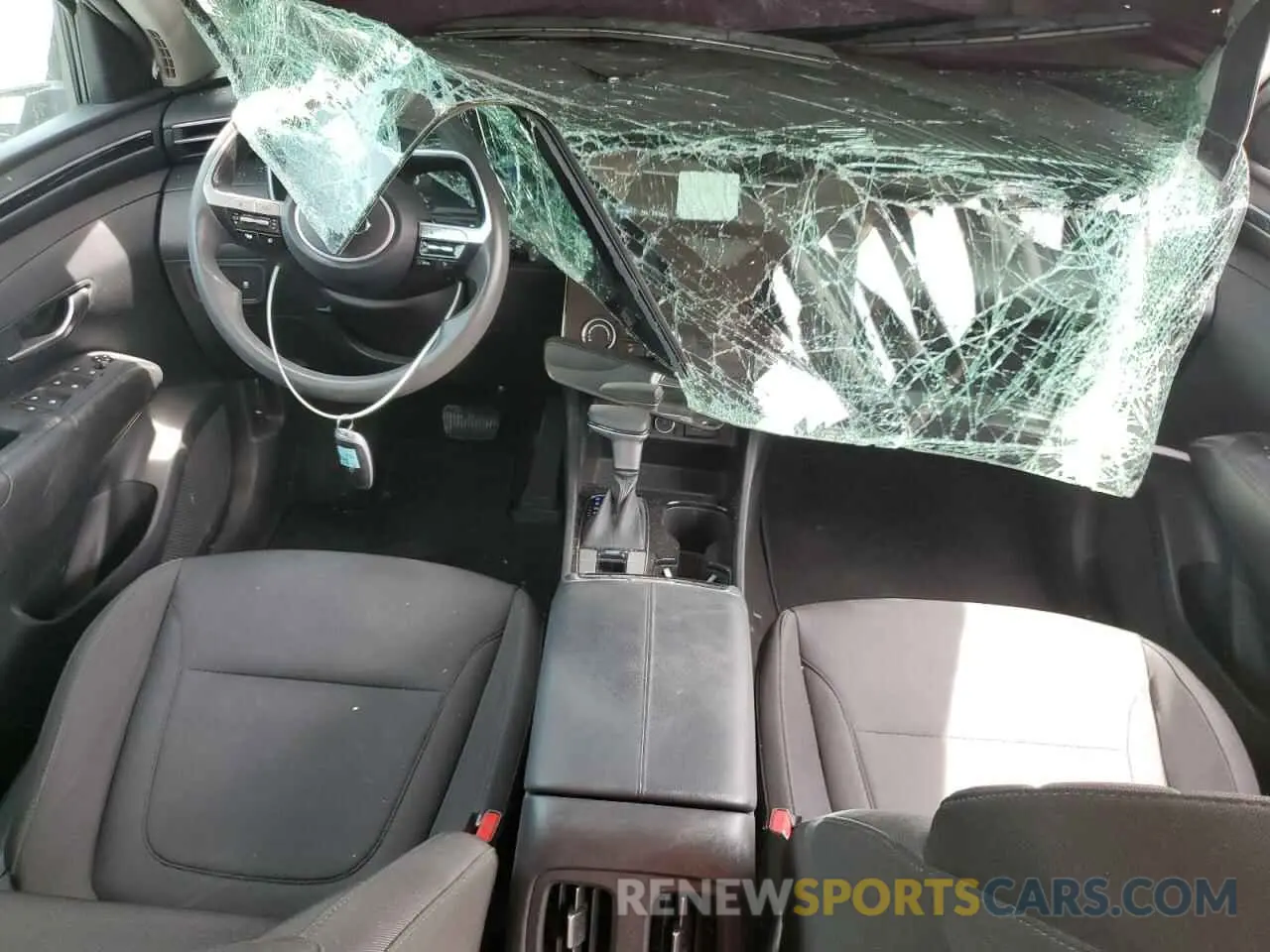 8 Photograph of a damaged car KM8JB3AE1NU021123 HYUNDAI TUCSON 2022