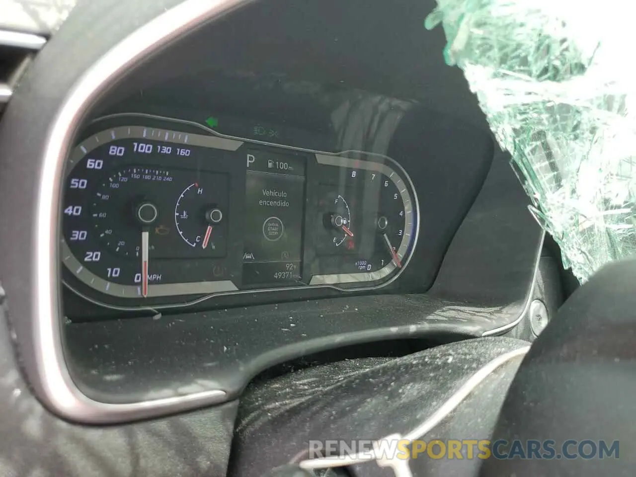 9 Photograph of a damaged car KM8JB3AE1NU021123 HYUNDAI TUCSON 2022