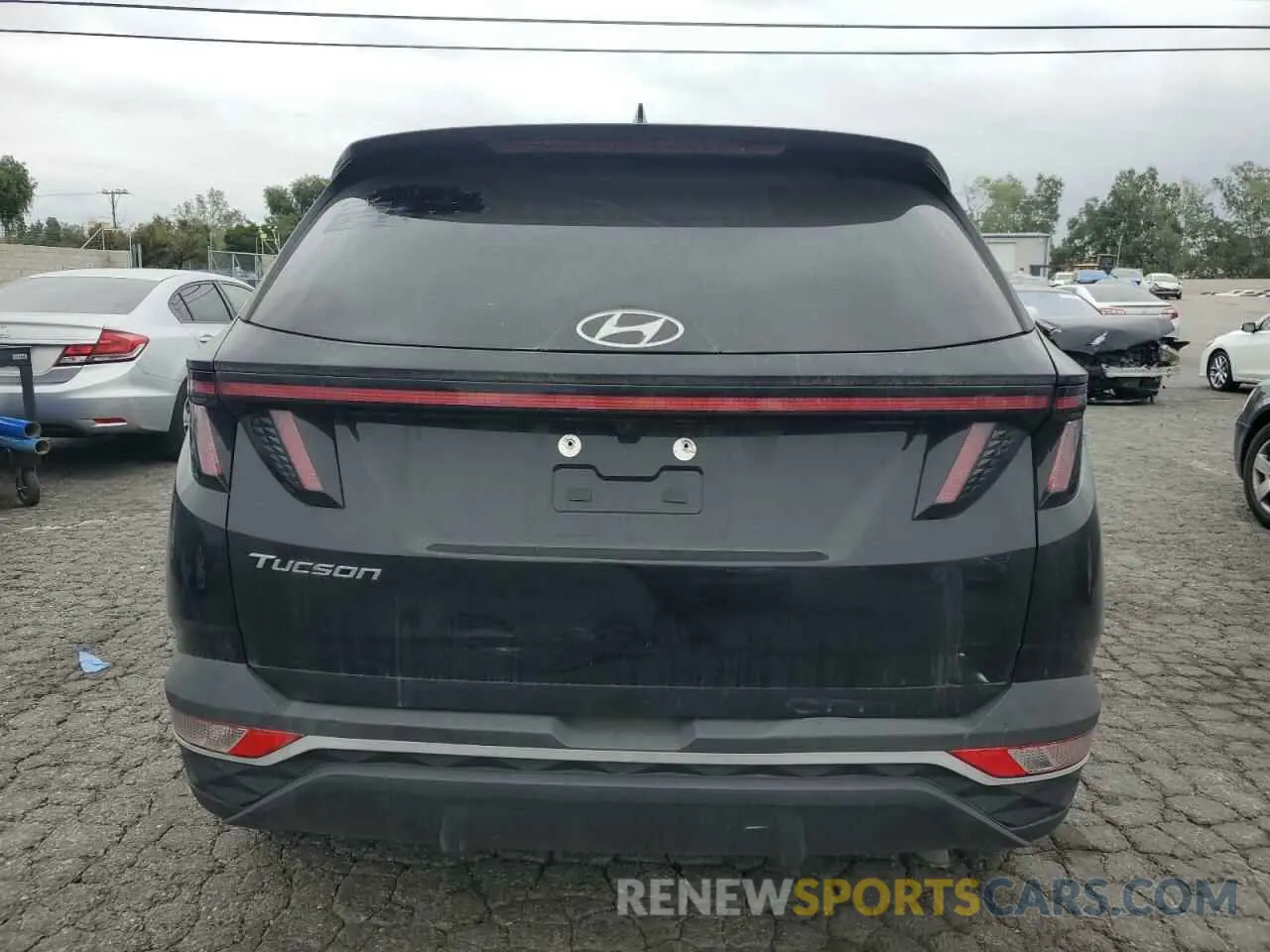 6 Photograph of a damaged car KM8JB3AE1NU021591 HYUNDAI TUCSON 2022