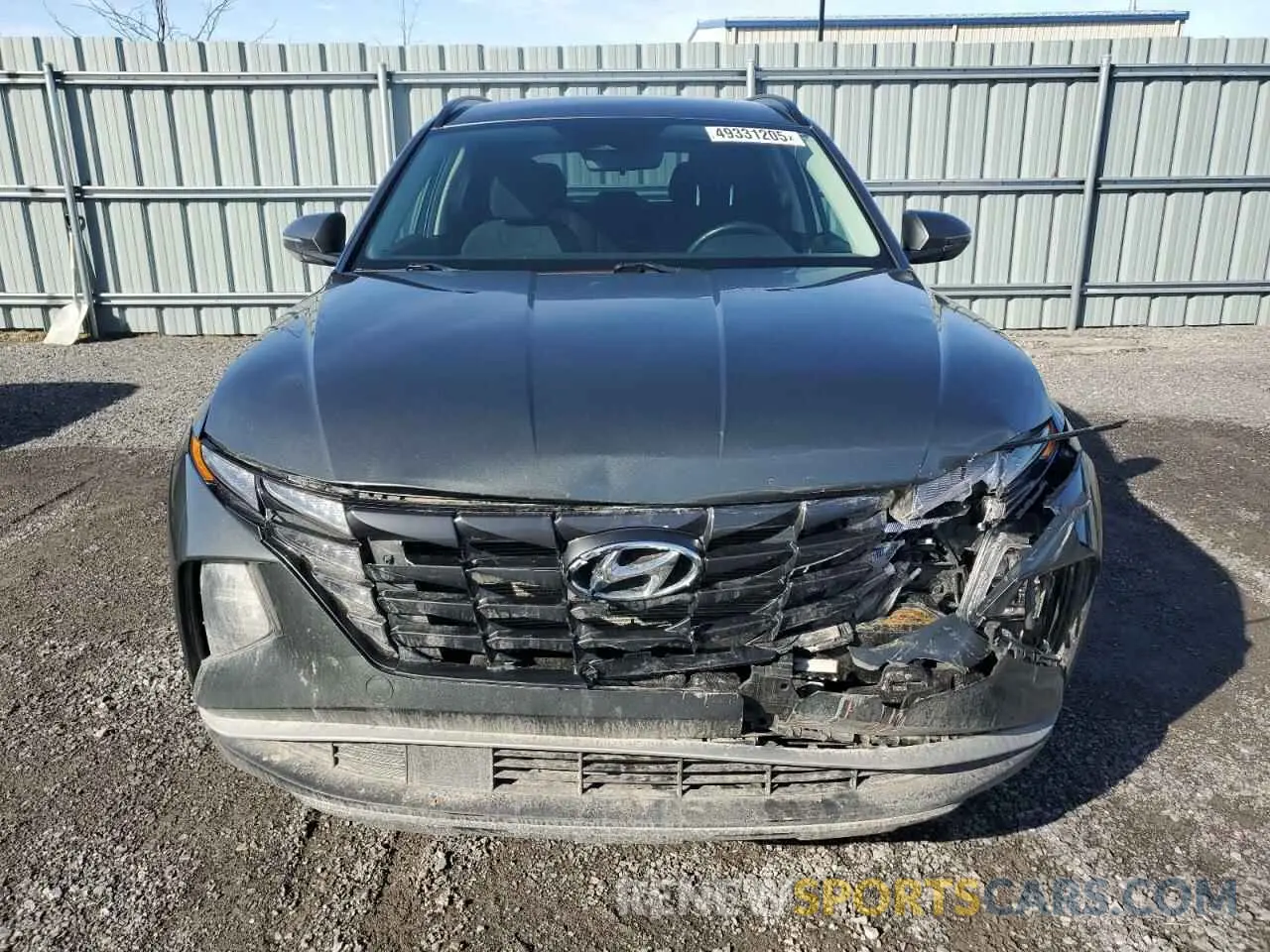 5 Photograph of a damaged car KM8JB3AE2NU058861 HYUNDAI TUCSON 2022