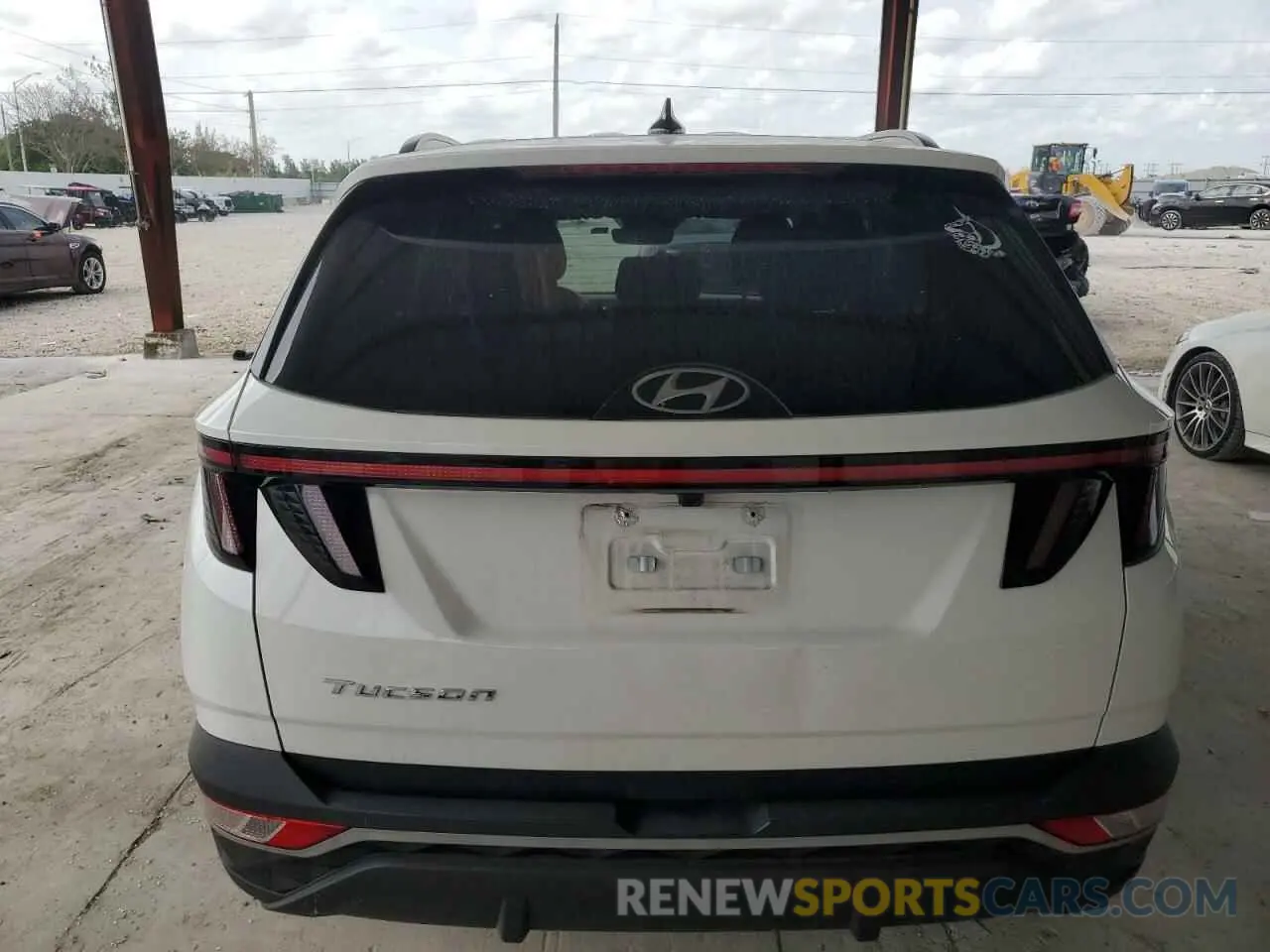 6 Photograph of a damaged car KM8JB3AE7NU043871 HYUNDAI TUCSON 2022