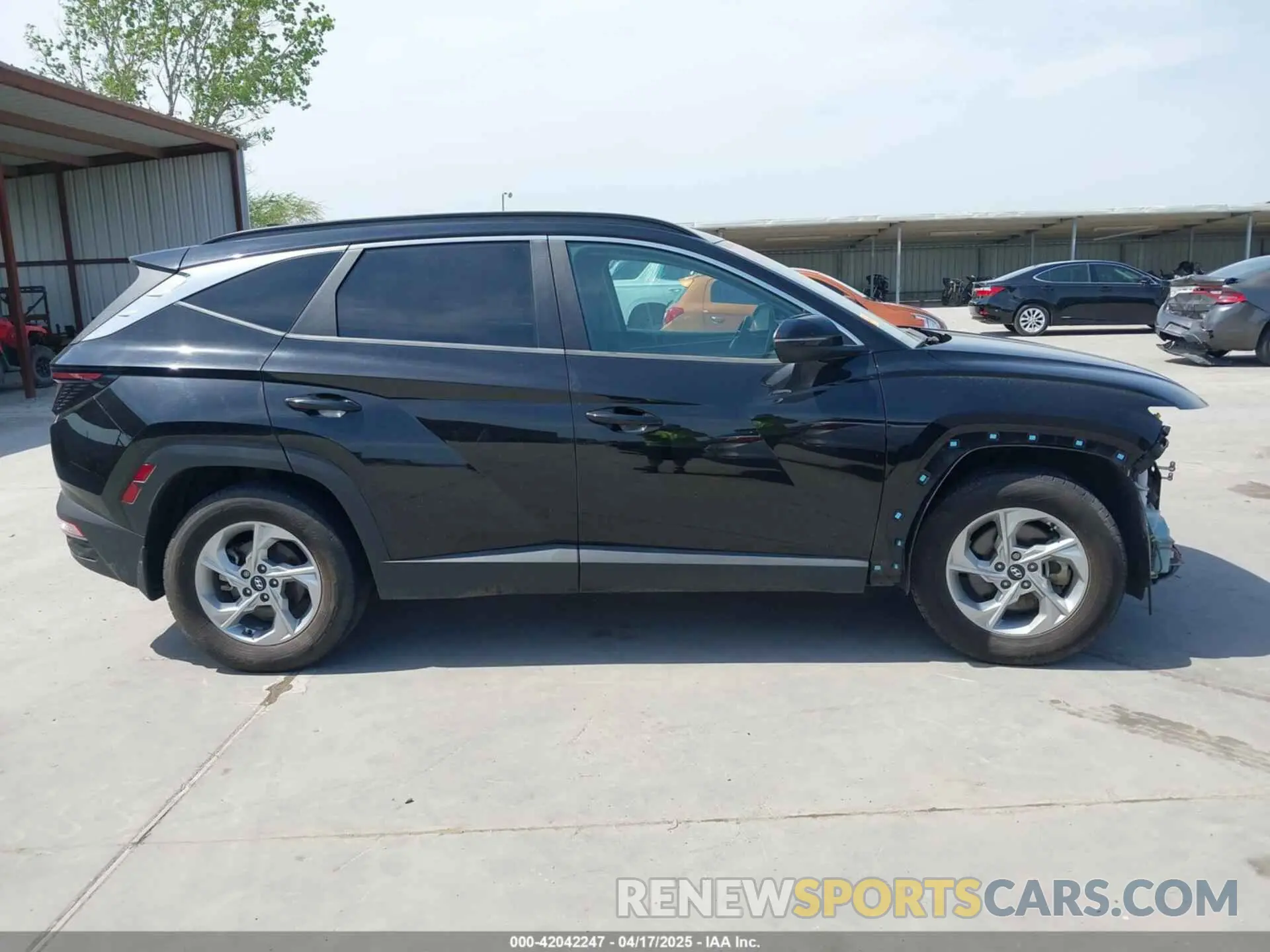 14 Photograph of a damaged car KM8JB3AEXNU091087 HYUNDAI TUCSON 2022